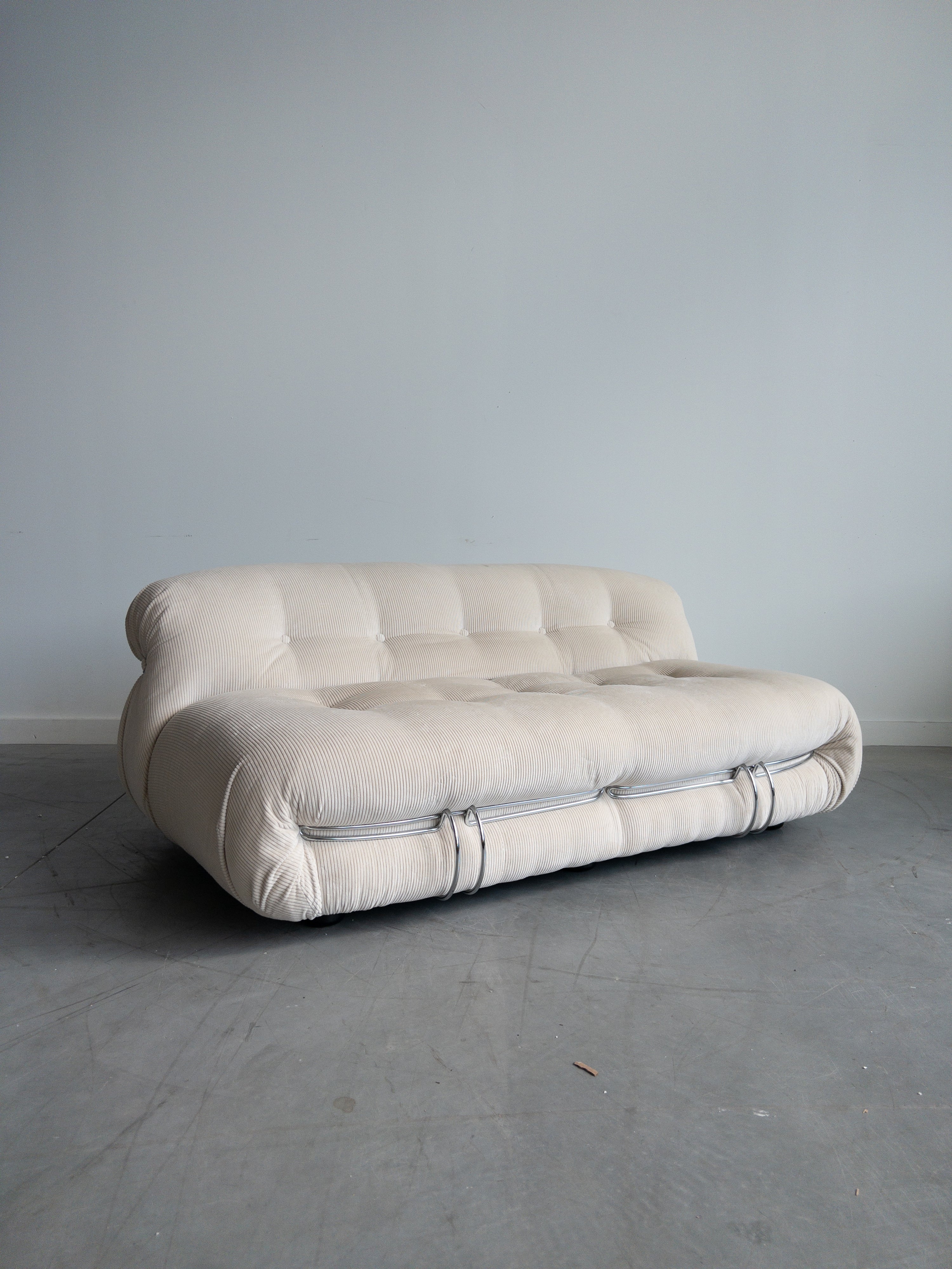 Soriana Two-Seat Sofa by Afra & Tobia Scarpa for Cassina