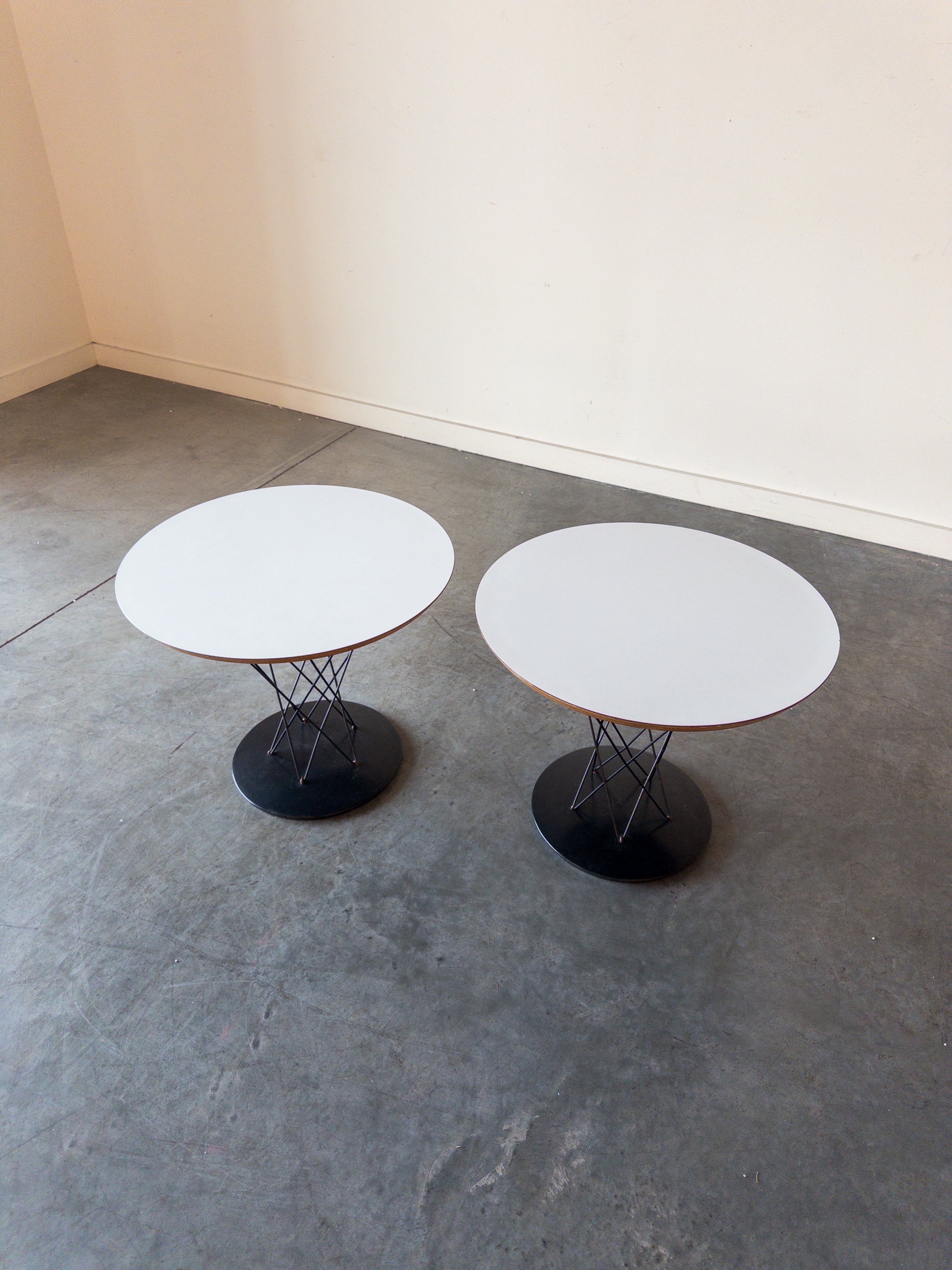 Pair of Knoll Cyclone Side Tables, Model 87 by Isamu Noguchi for Knoll, 1960s