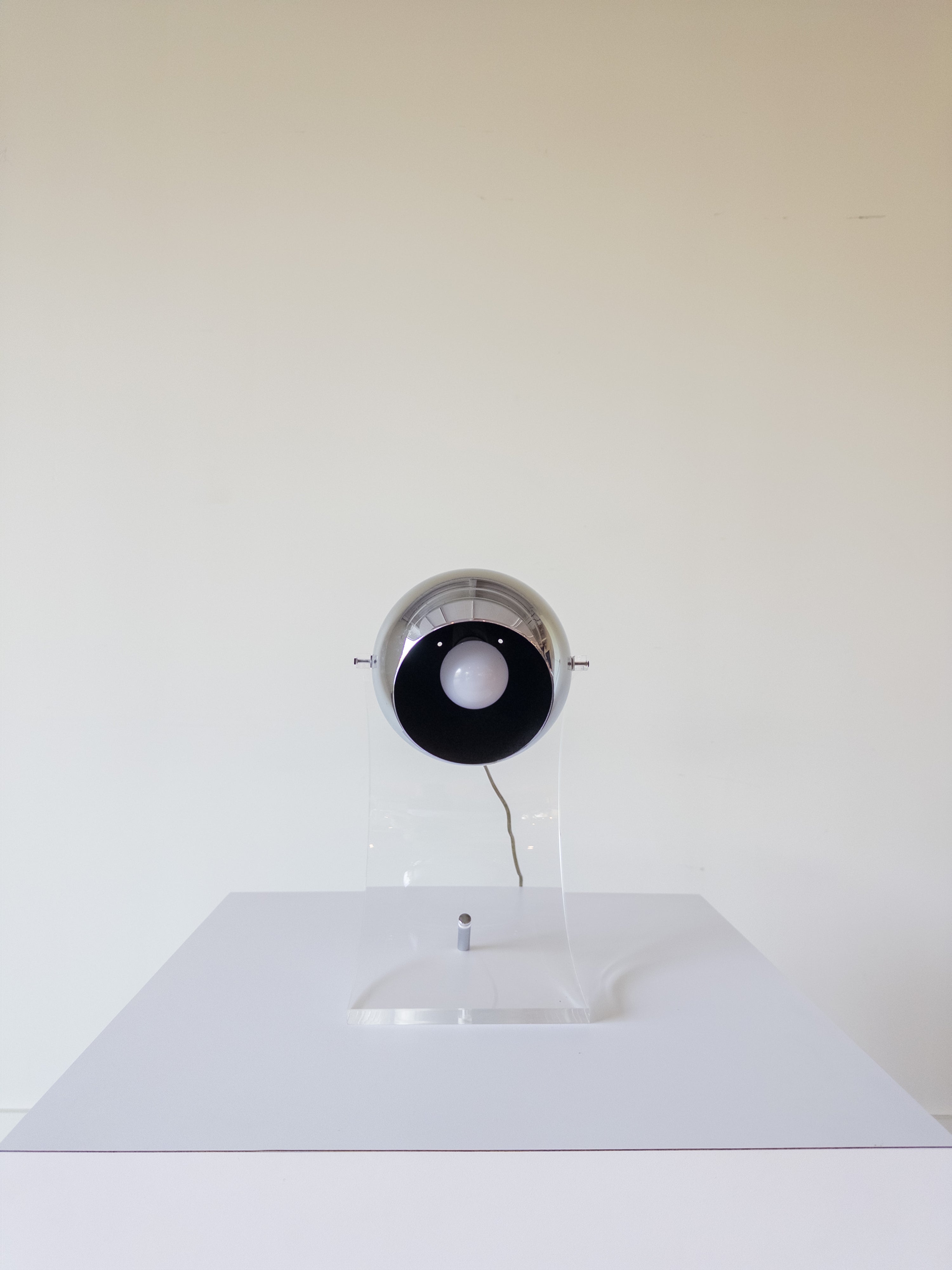 Eyeball Table Lamp by Robert Sonneman