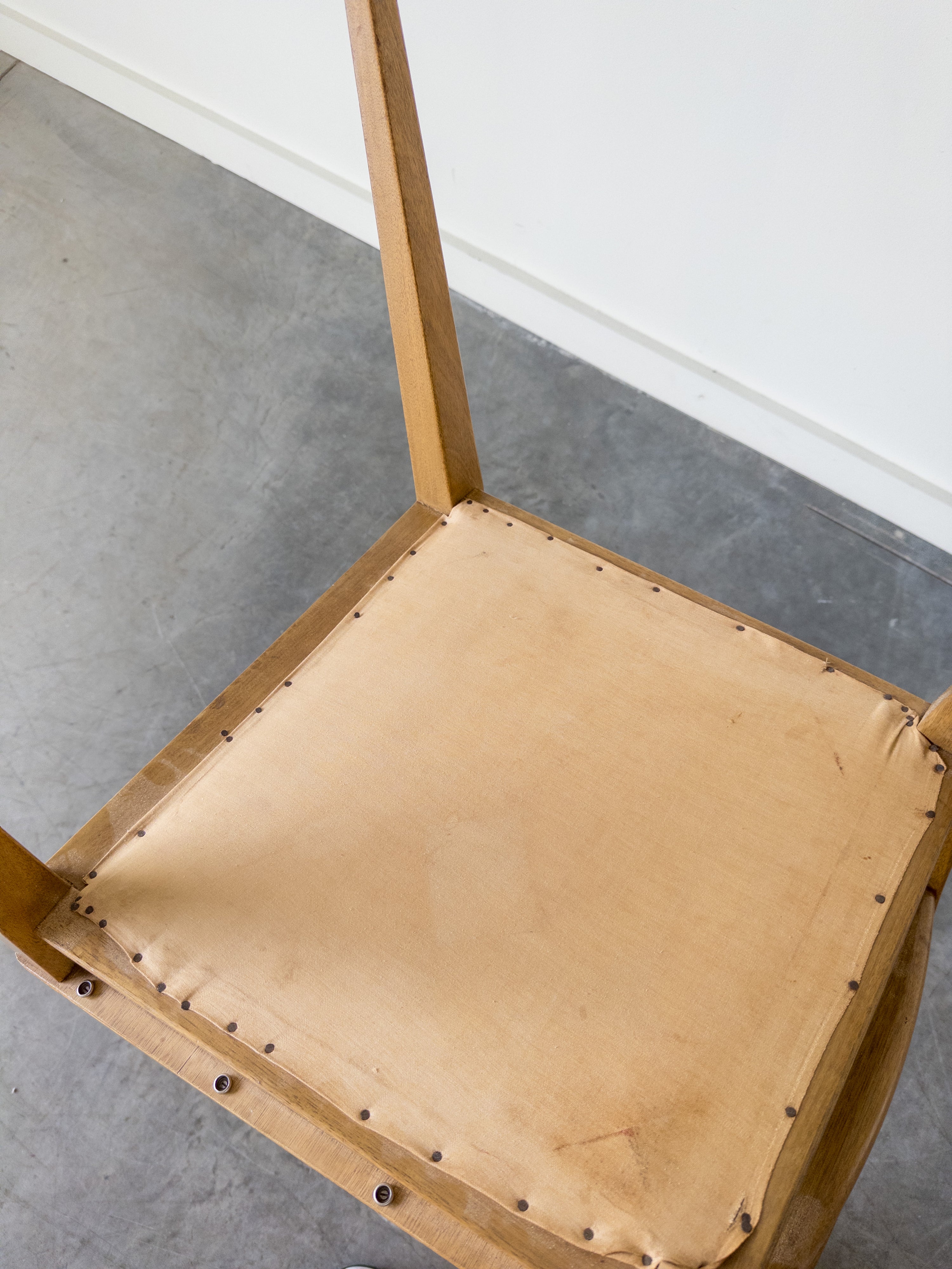 Cane And Mahogany Dining Chair By Edward Wormley For Dunbar