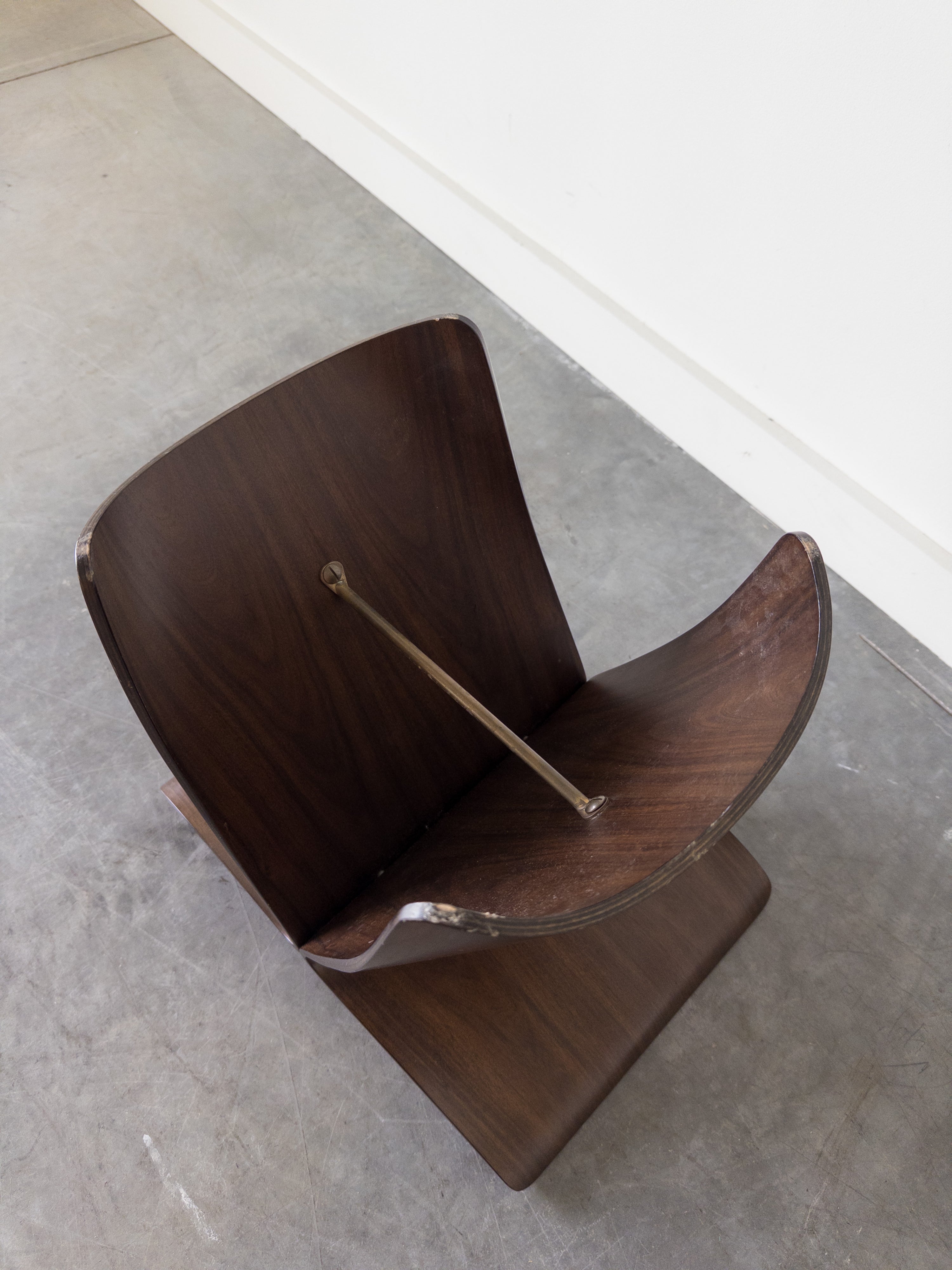 Butterfly Stool in Rosewood by Sori Yanagi for Tendo, 1980