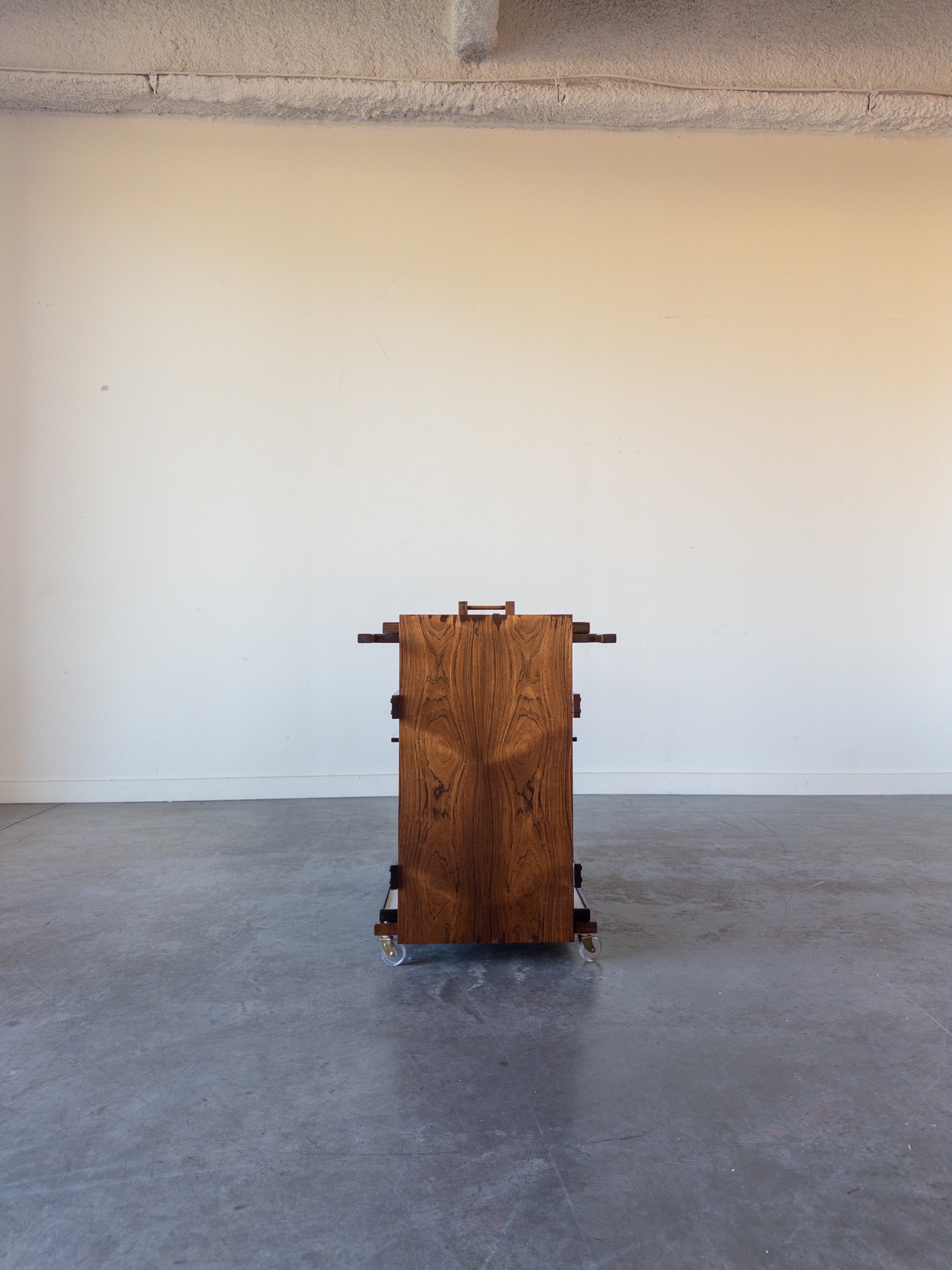Rosewood Serving Cart by  Celina Decorações