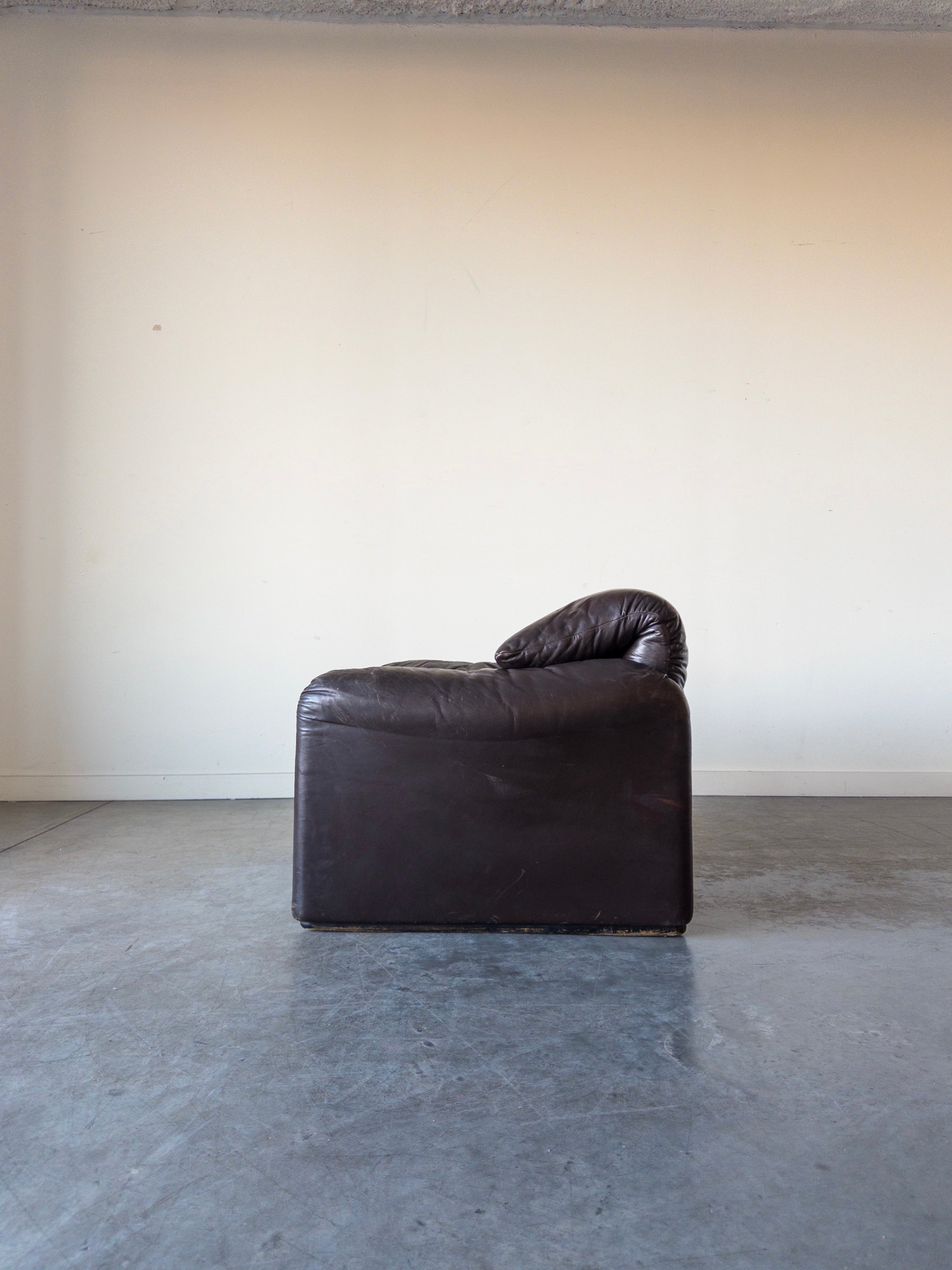 Maralunga Armchair by Vico Magistretti for Cassina