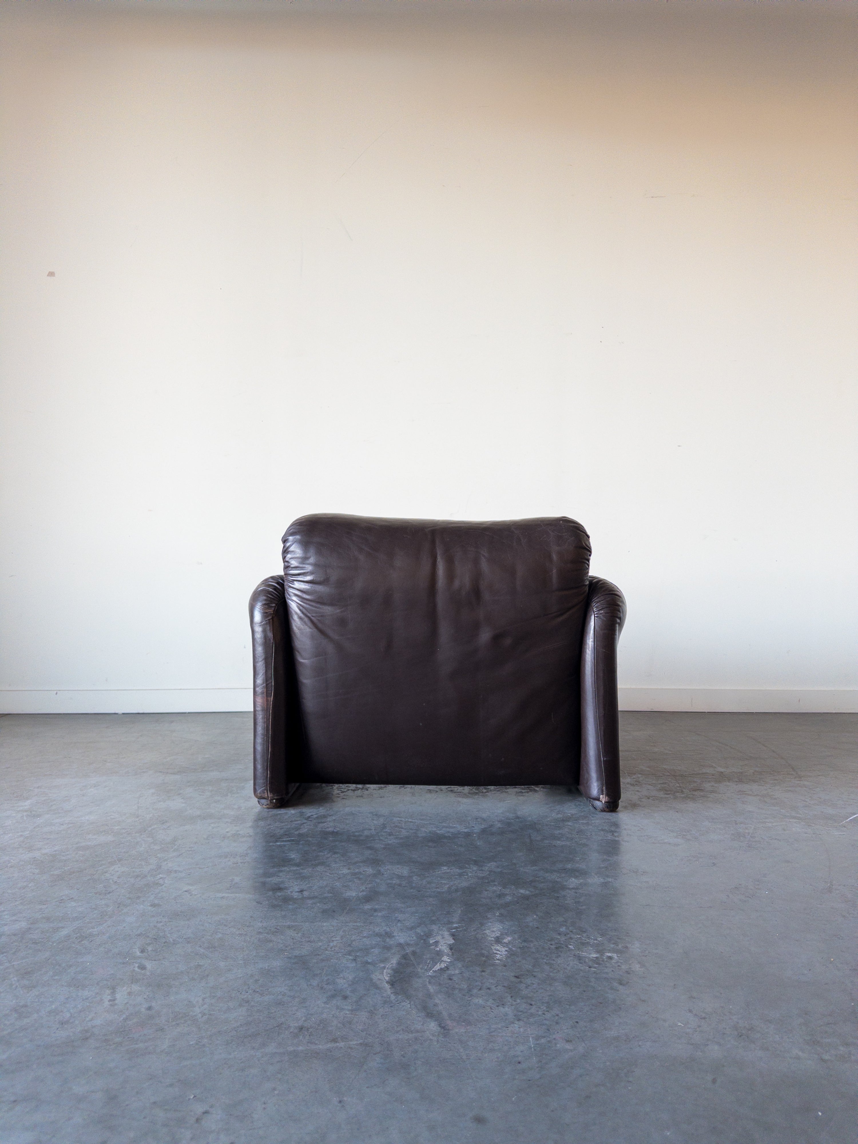 Maralunga Armchair by Vico Magistretti for Cassina