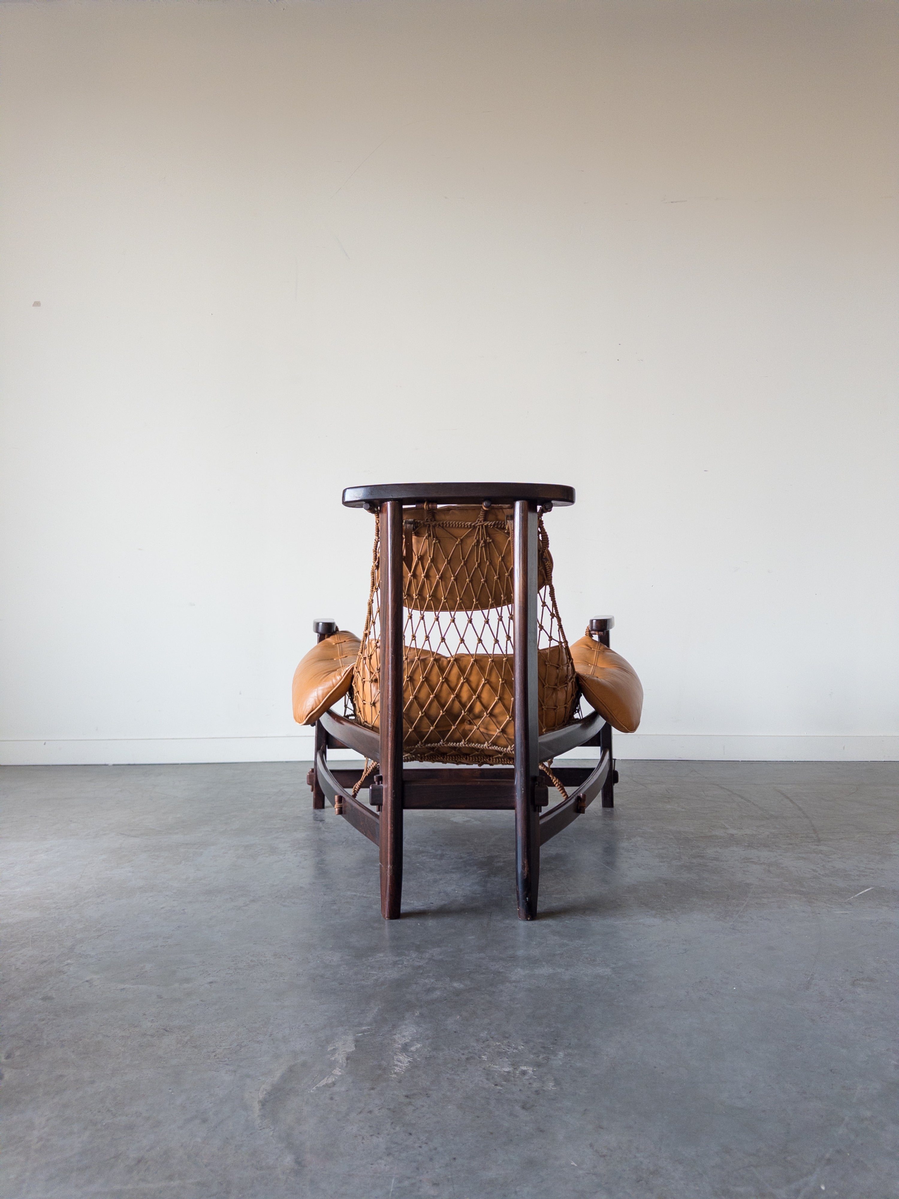 Jangada Chair & Ottoman by Jean Gillon for Italma Wood Art