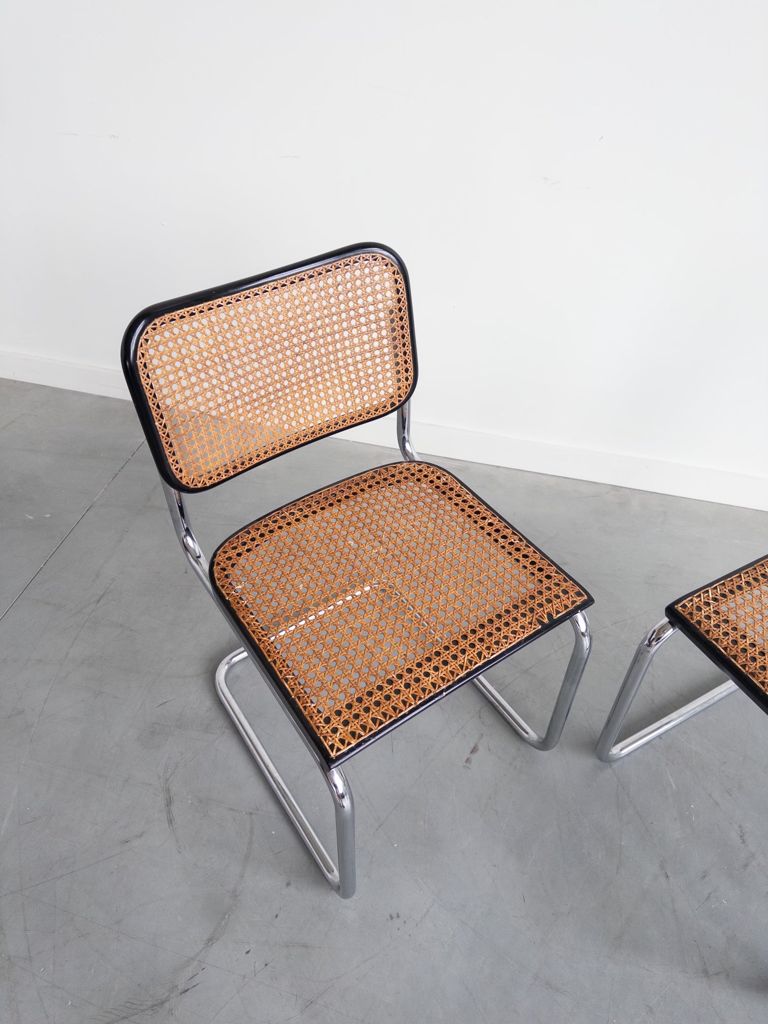 Cesca Chairs by Marcel Breuer For Gavina Knoll, Italy