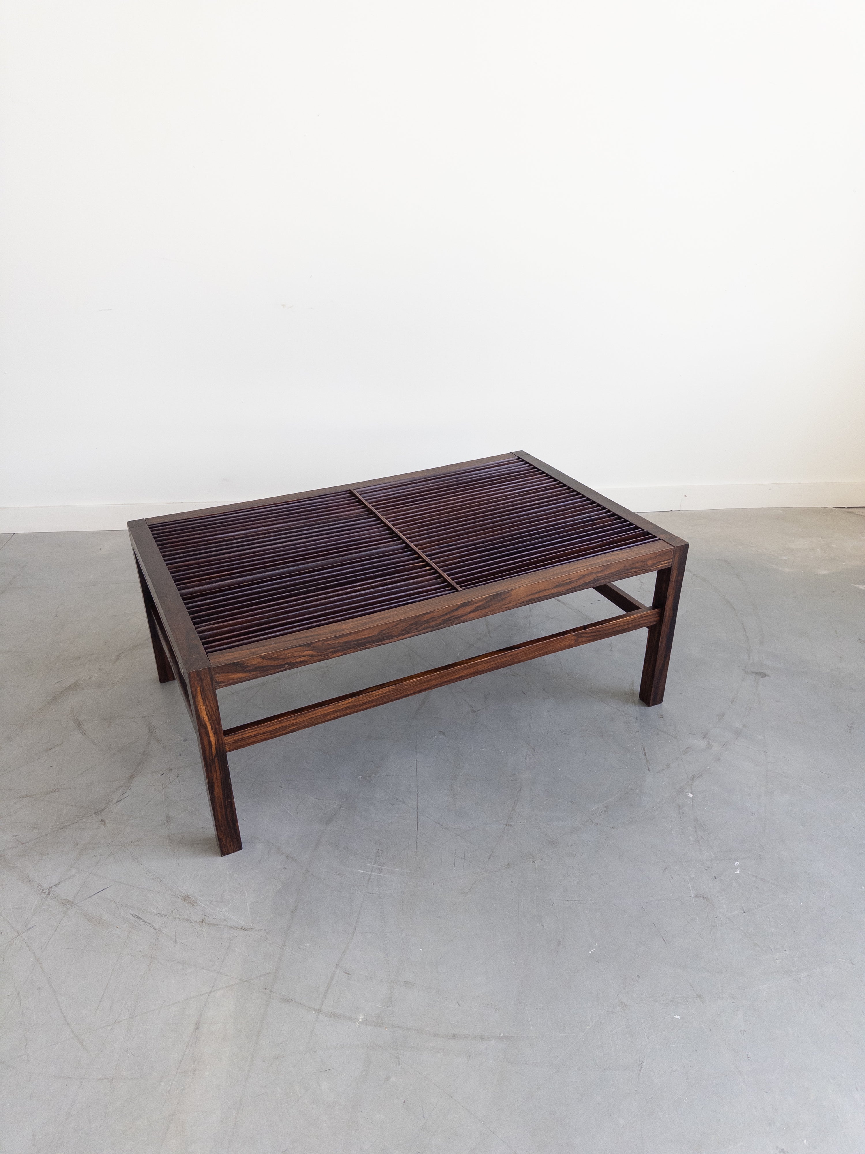 Slatted Coffee table by Sergio Rodrigues and Jorge Jabour