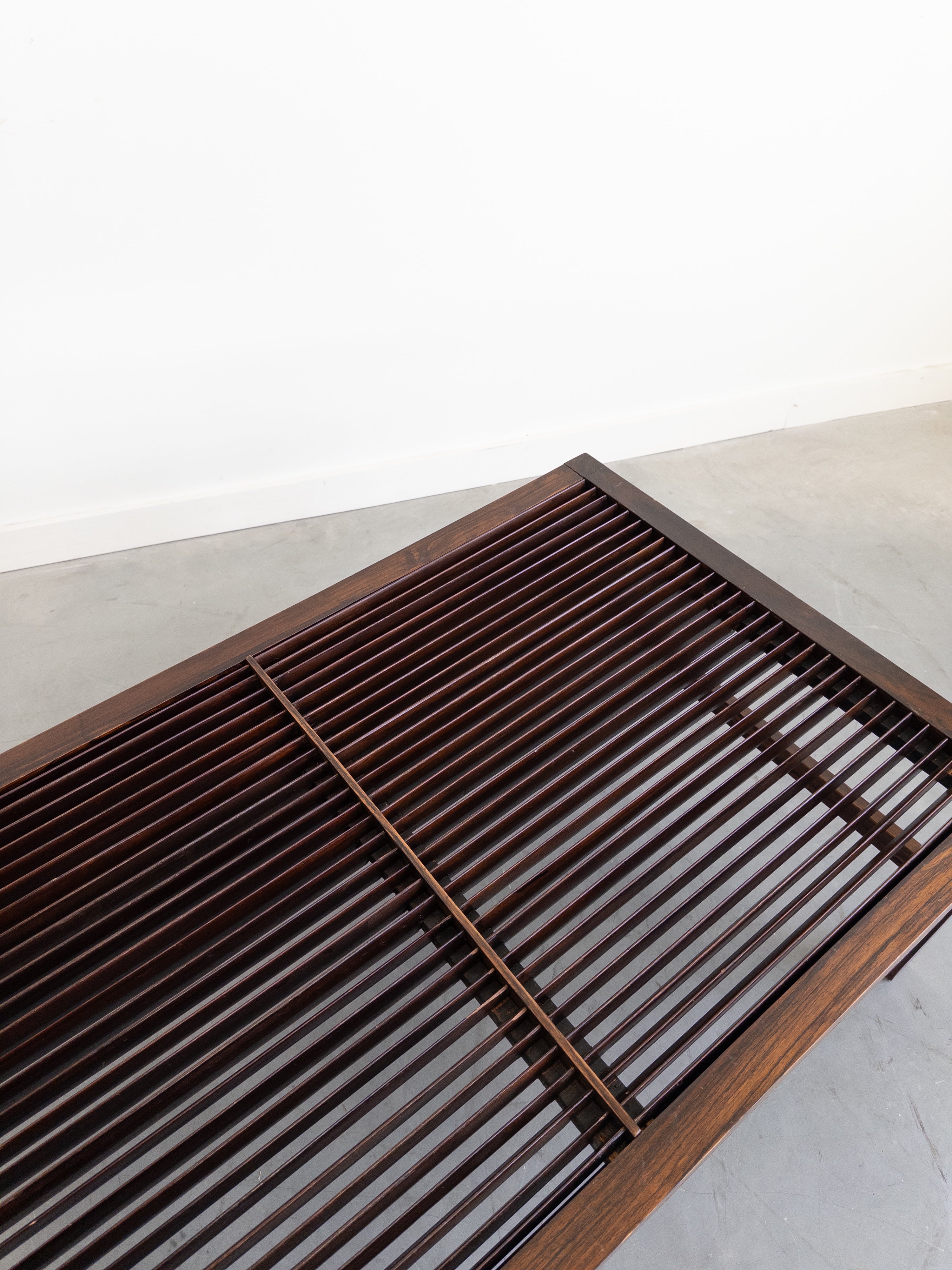 Slatted Coffee table by Sergio Rodrigues and Jorge Jabour