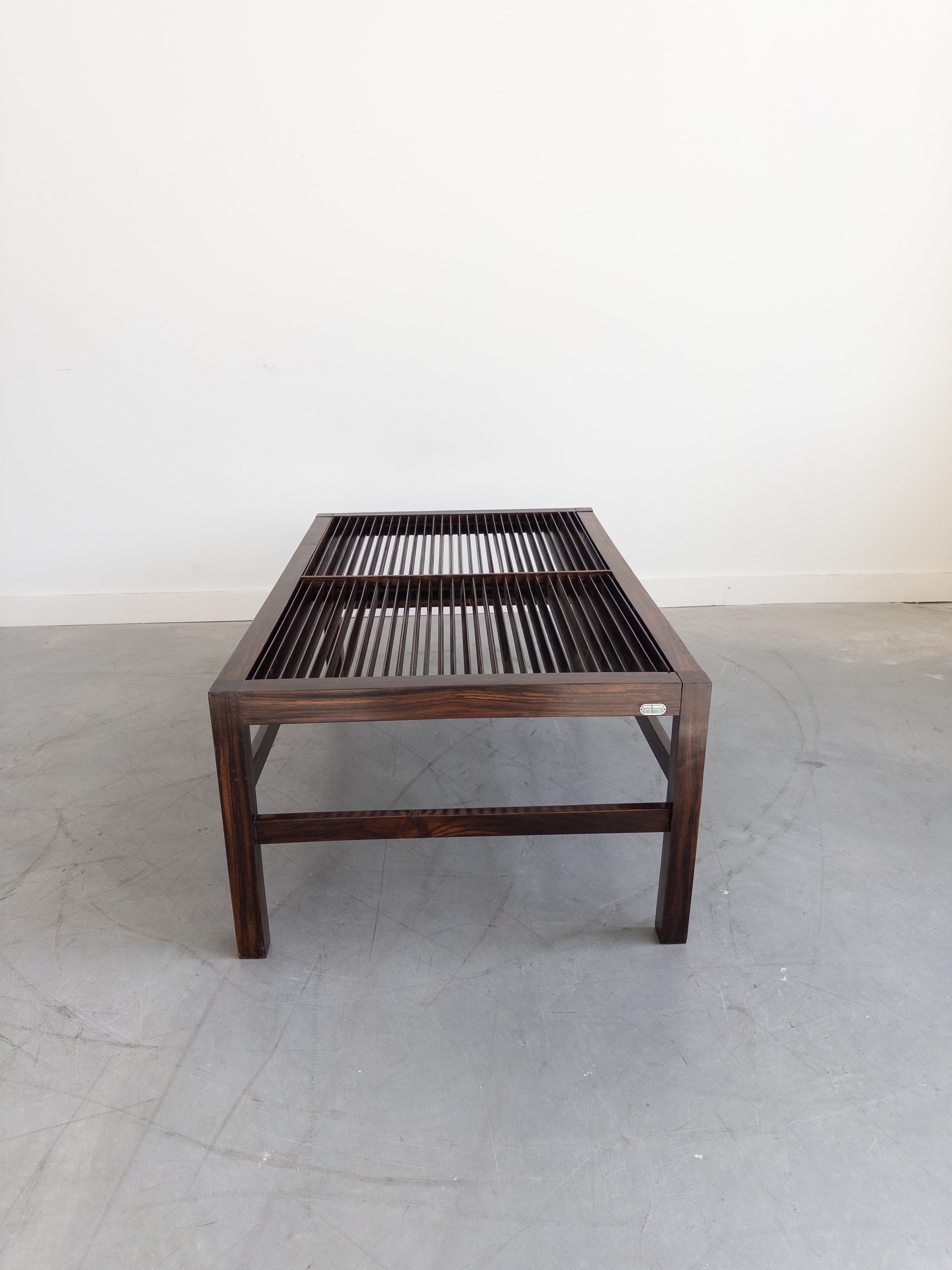 Slatted Coffee table by Sergio Rodrigues and Jorge Jabour