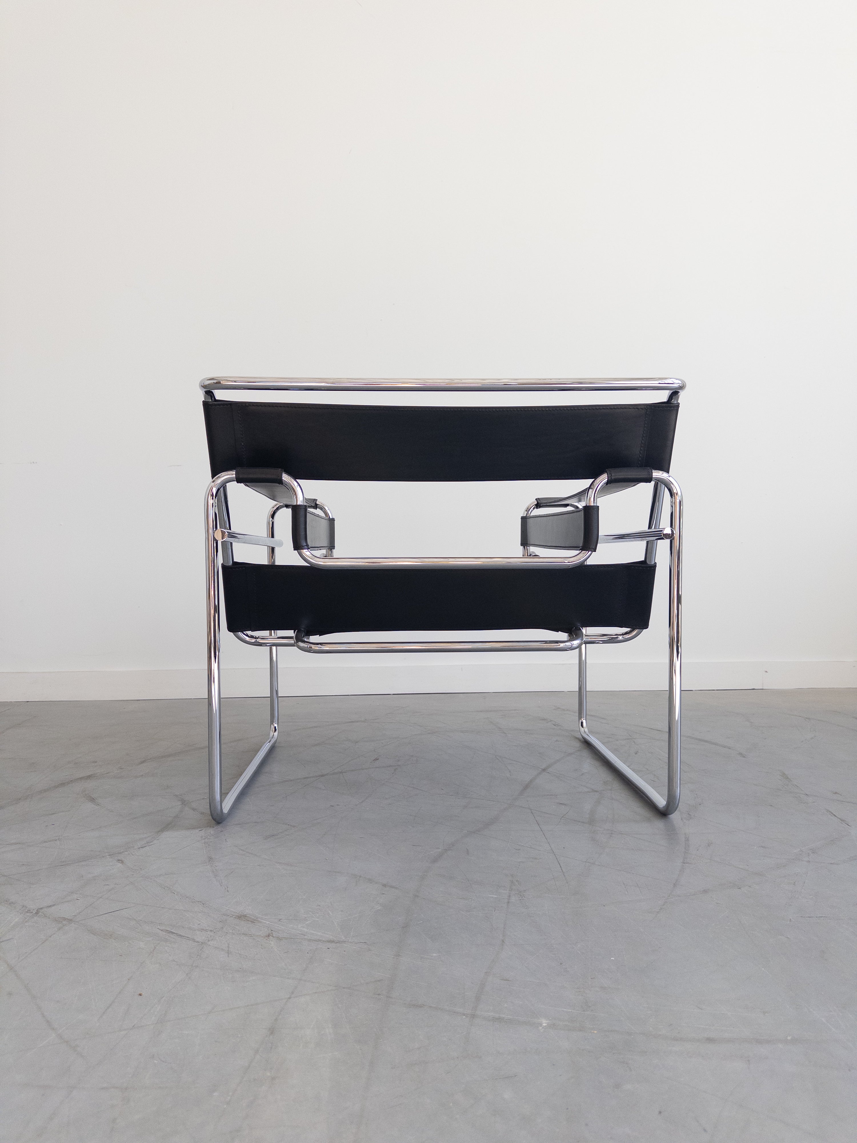 Wassily Leather Chair by Marcel Breuer for Gavina