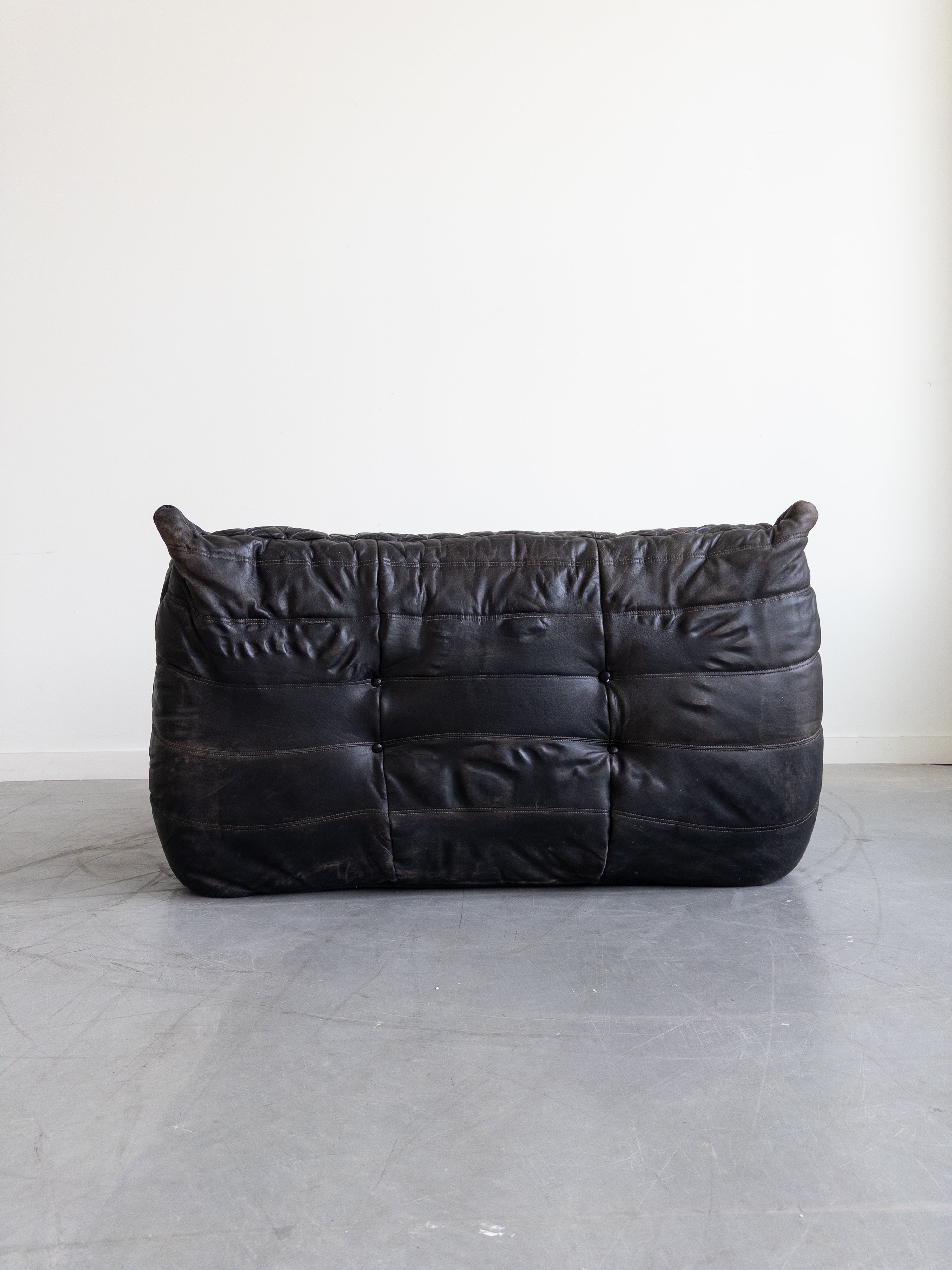 Leather Togo 2-Seater Sofa by Michel Ducaroy for Ligne Roset