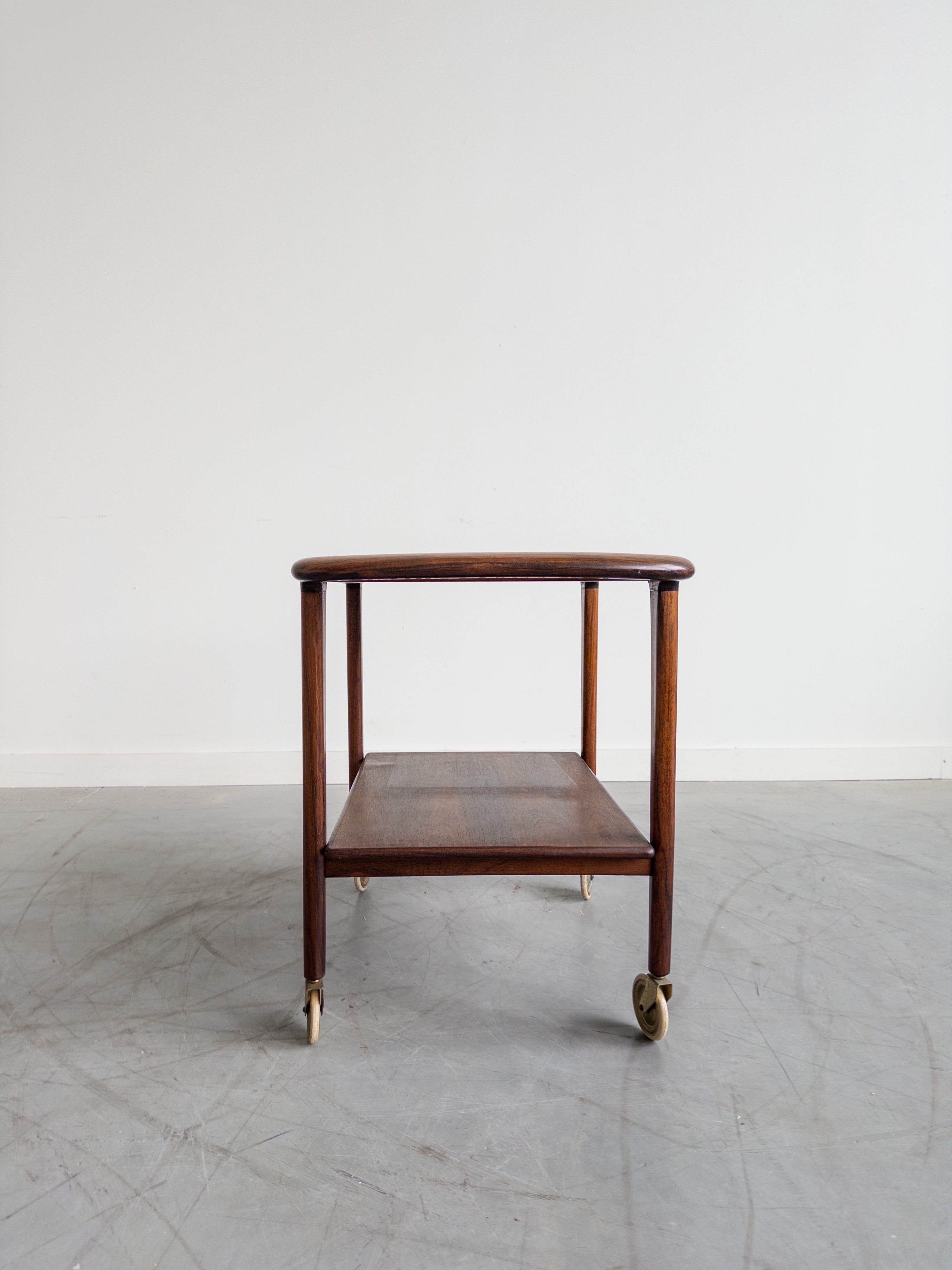 Serving Trolley in Rosewood by Niels O. Møller for Jl Møller, 1960s