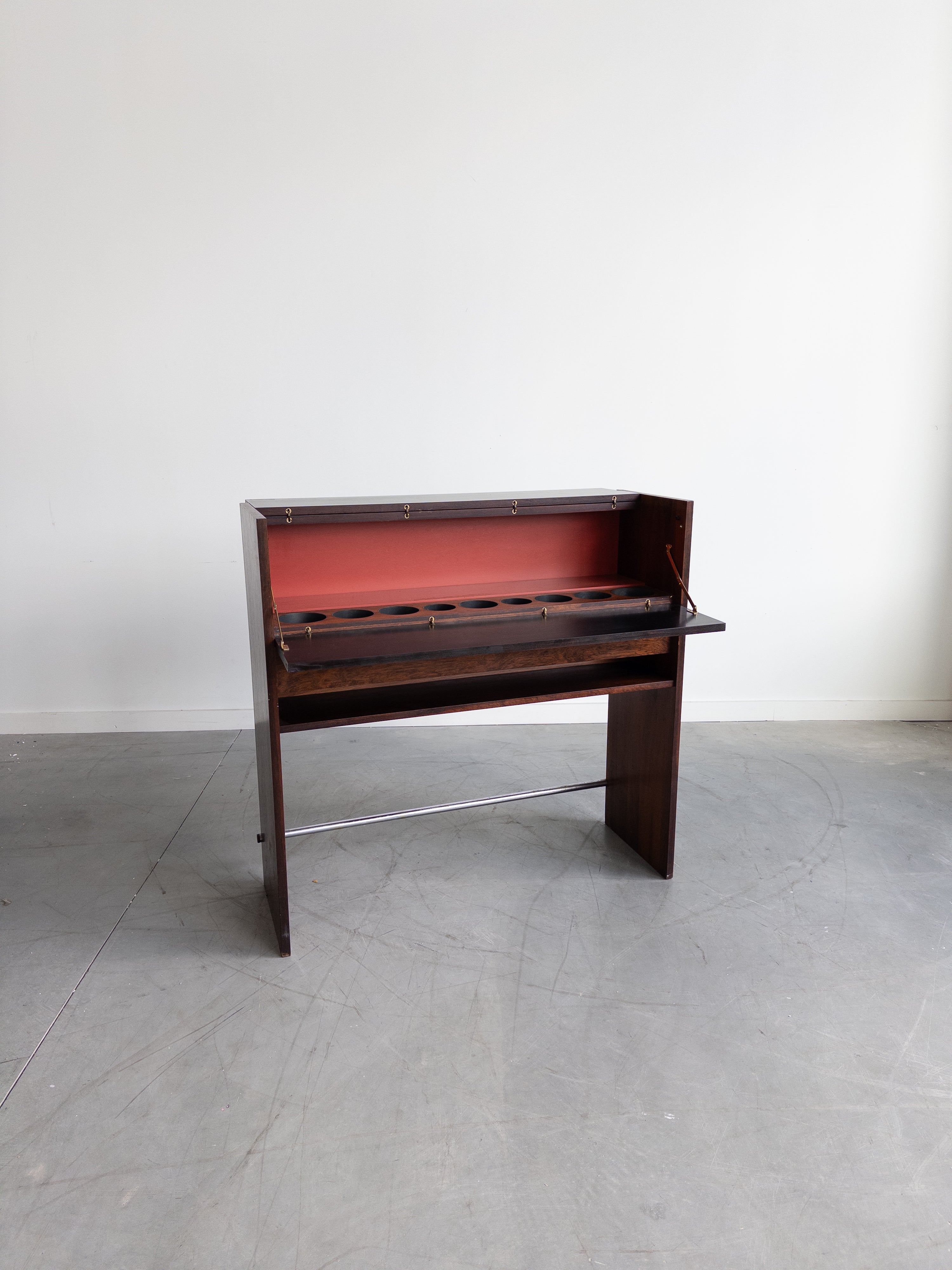 Rosewood Bar Cabinet by Johannes Andersen for Skaaning & Søn