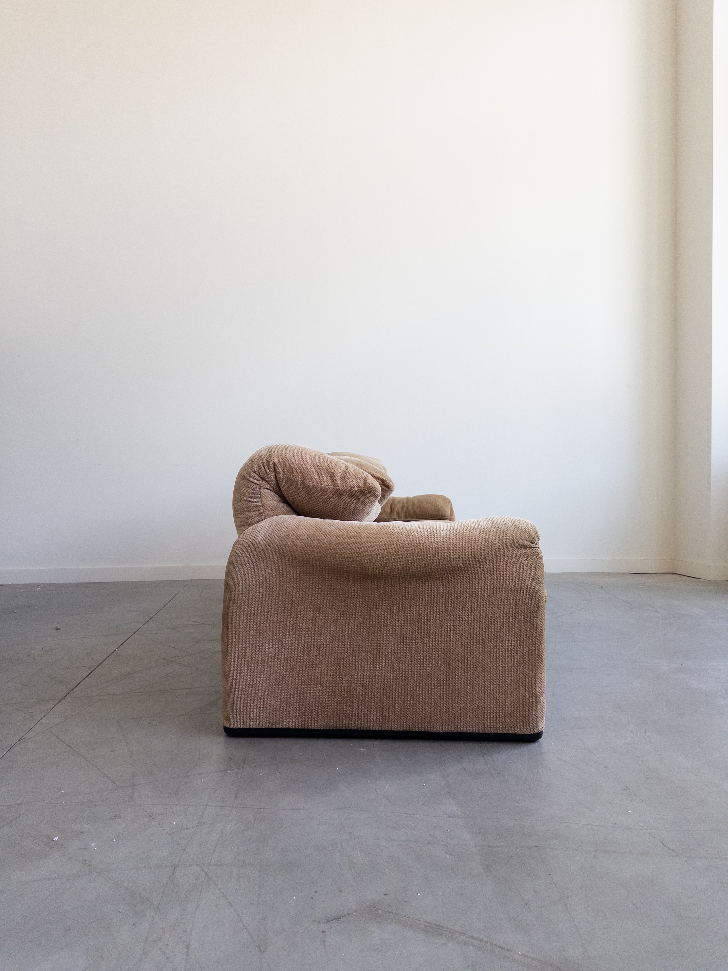 Maralunga 3-Seater Sofa by Vico Magistretti for Cassina