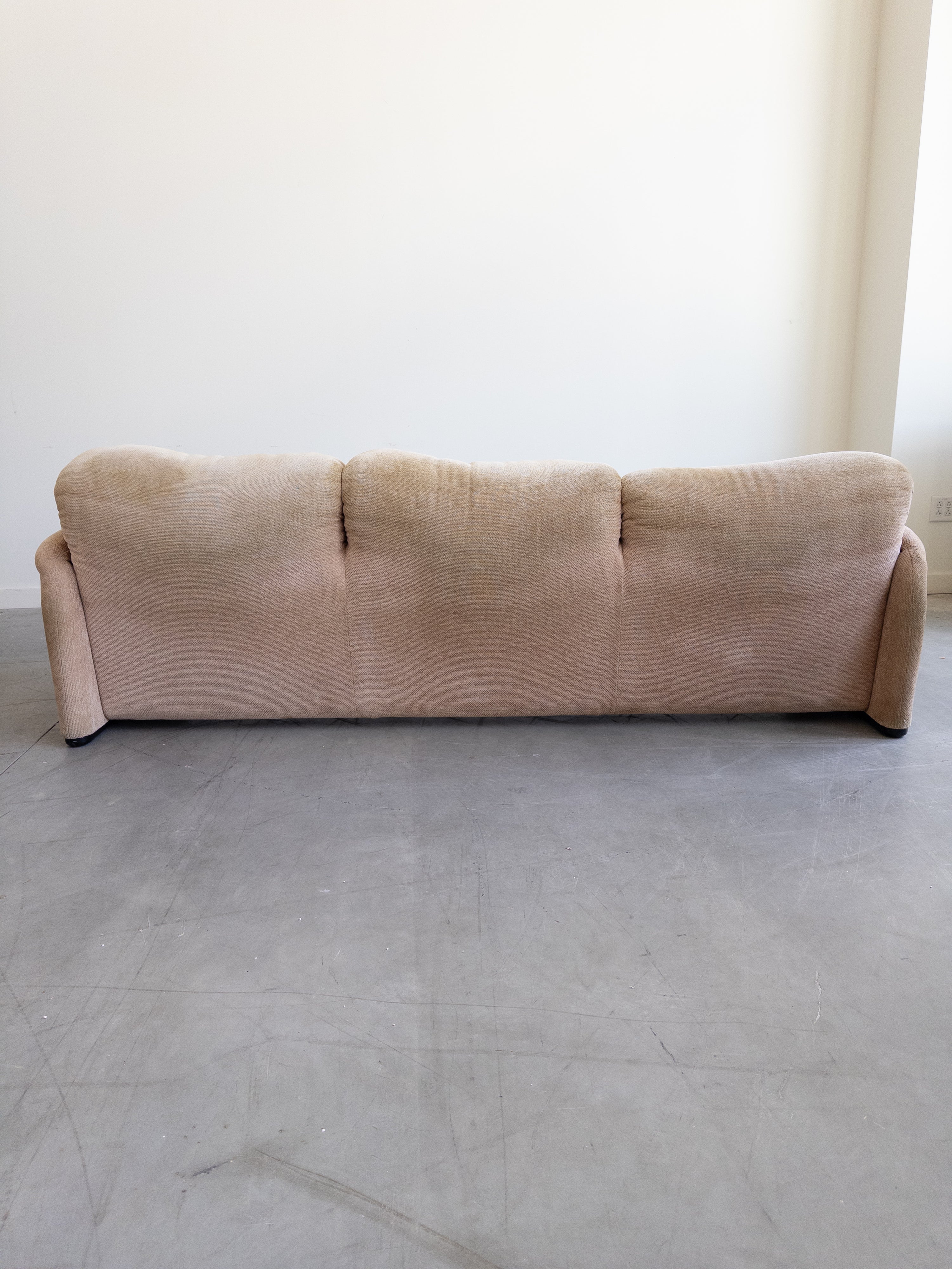 Maralunga 3-Seater Sofa by Vico Magistretti for Cassina