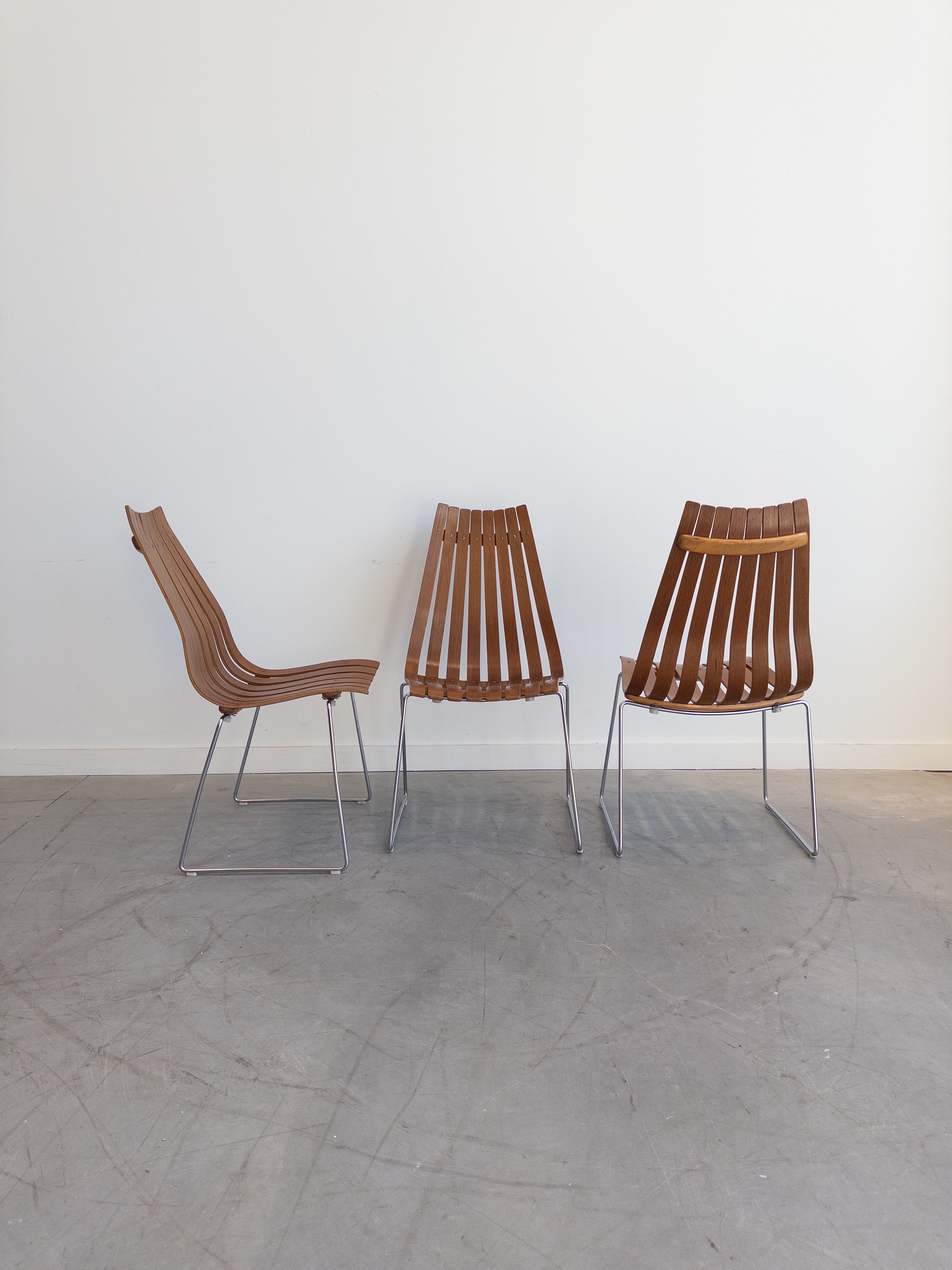 'Scandia' Chairs by Hans Brattrud for Hove Mobler, 1960