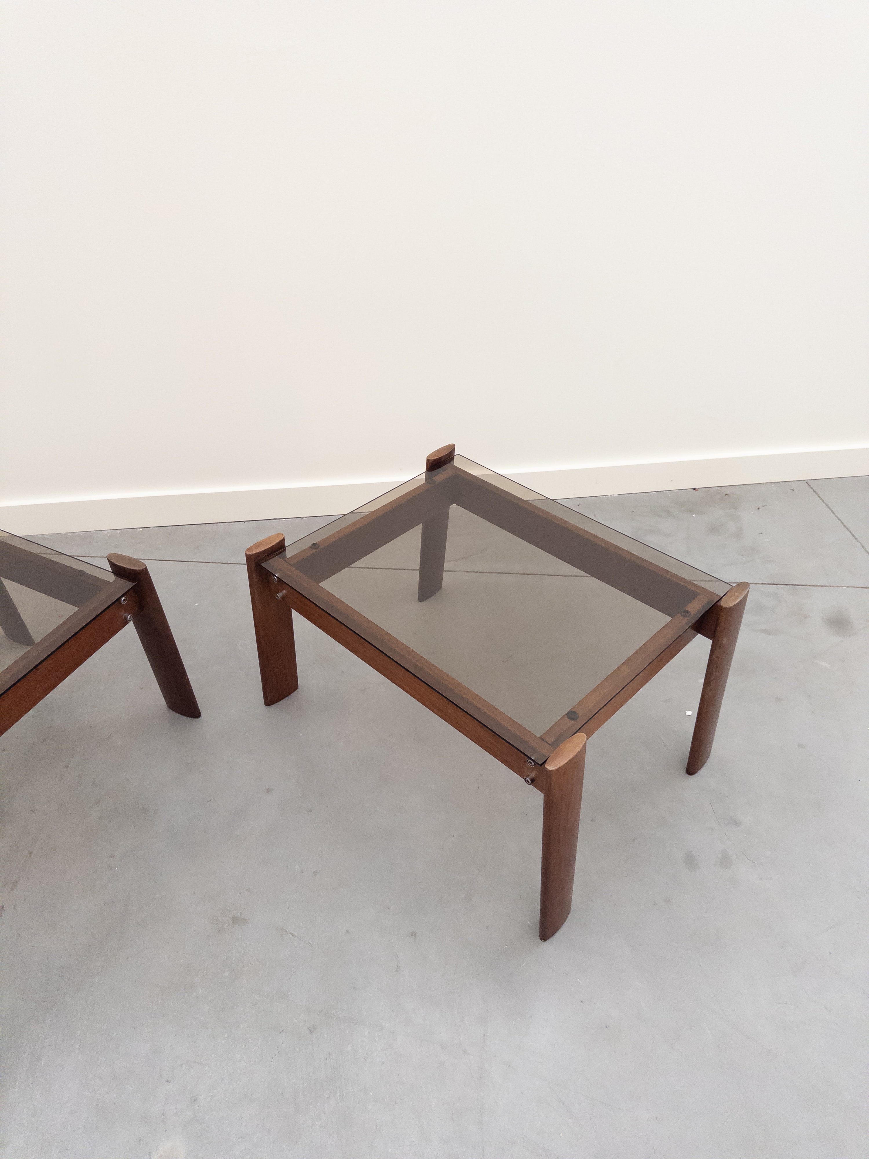 Pair of Rosewood Side Tables by Percival Lafer, 1960s