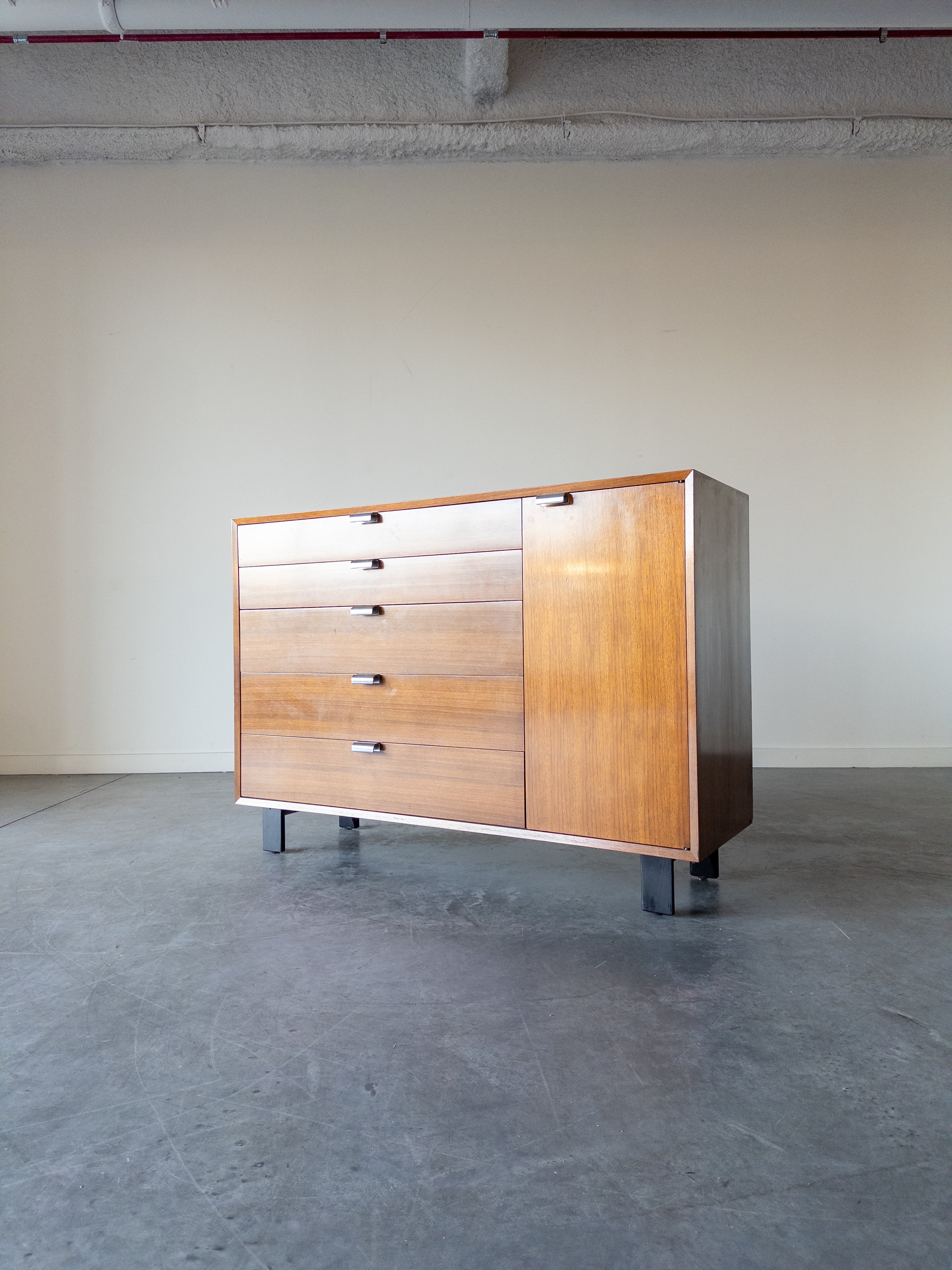 Basic Cabinet Series 4936 Credenza / Dresser by George Nelson for Herman Miller, 1954