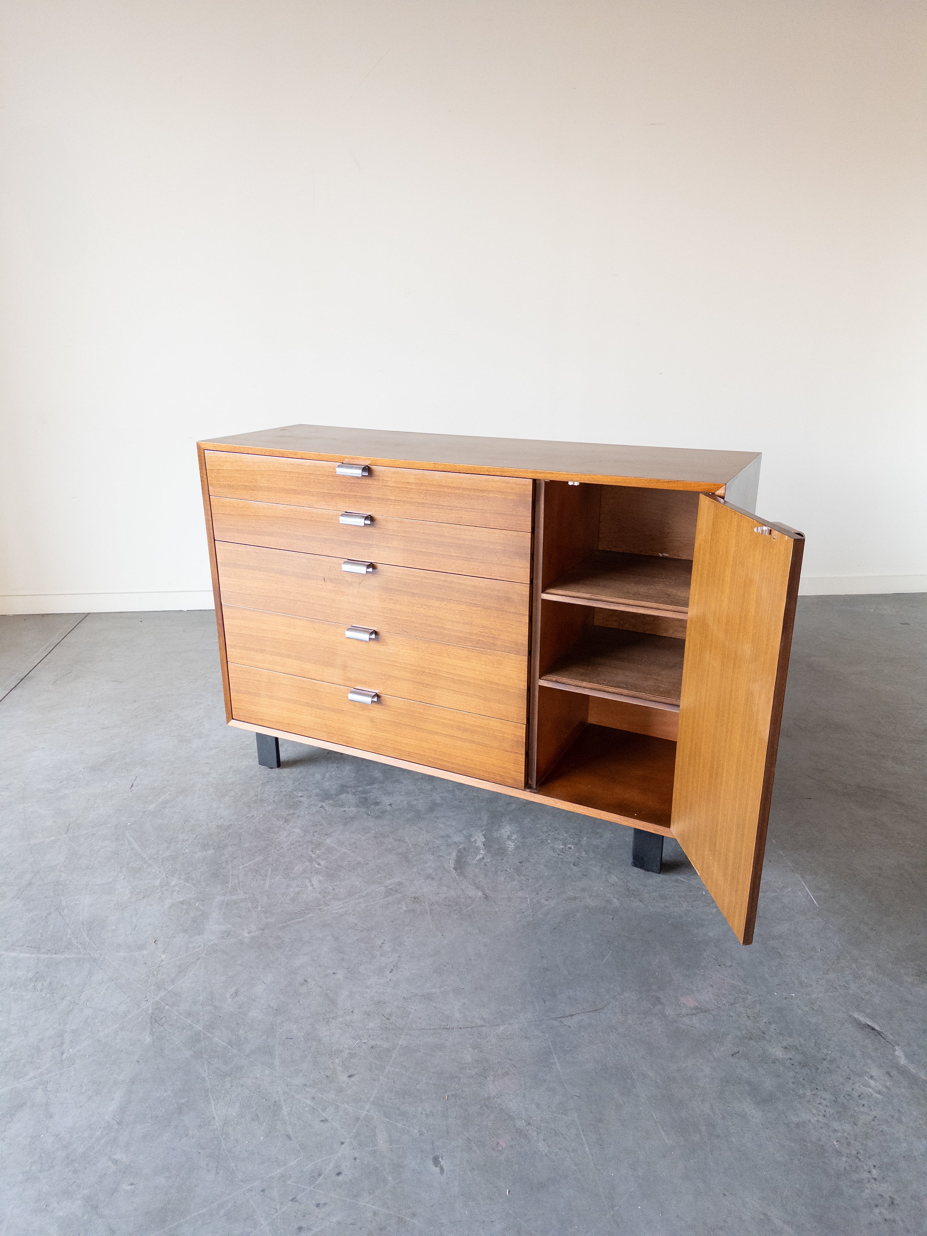 Basic Cabinet Series 4936 Credenza / Dresser by George Nelson for Herman Miller, 1954