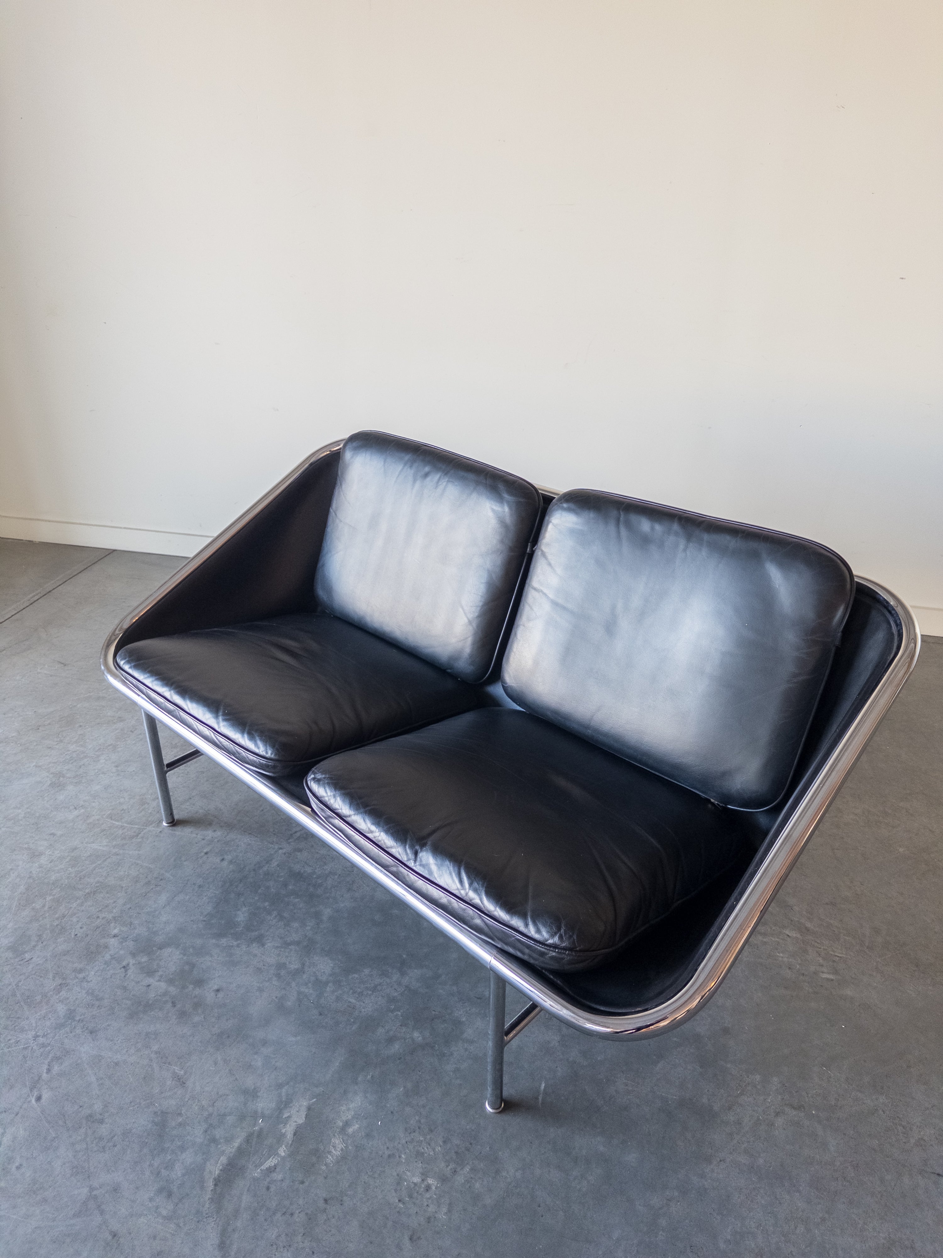 Sling settee, Model 6381 by George Nelson & Associates for Herman Miller