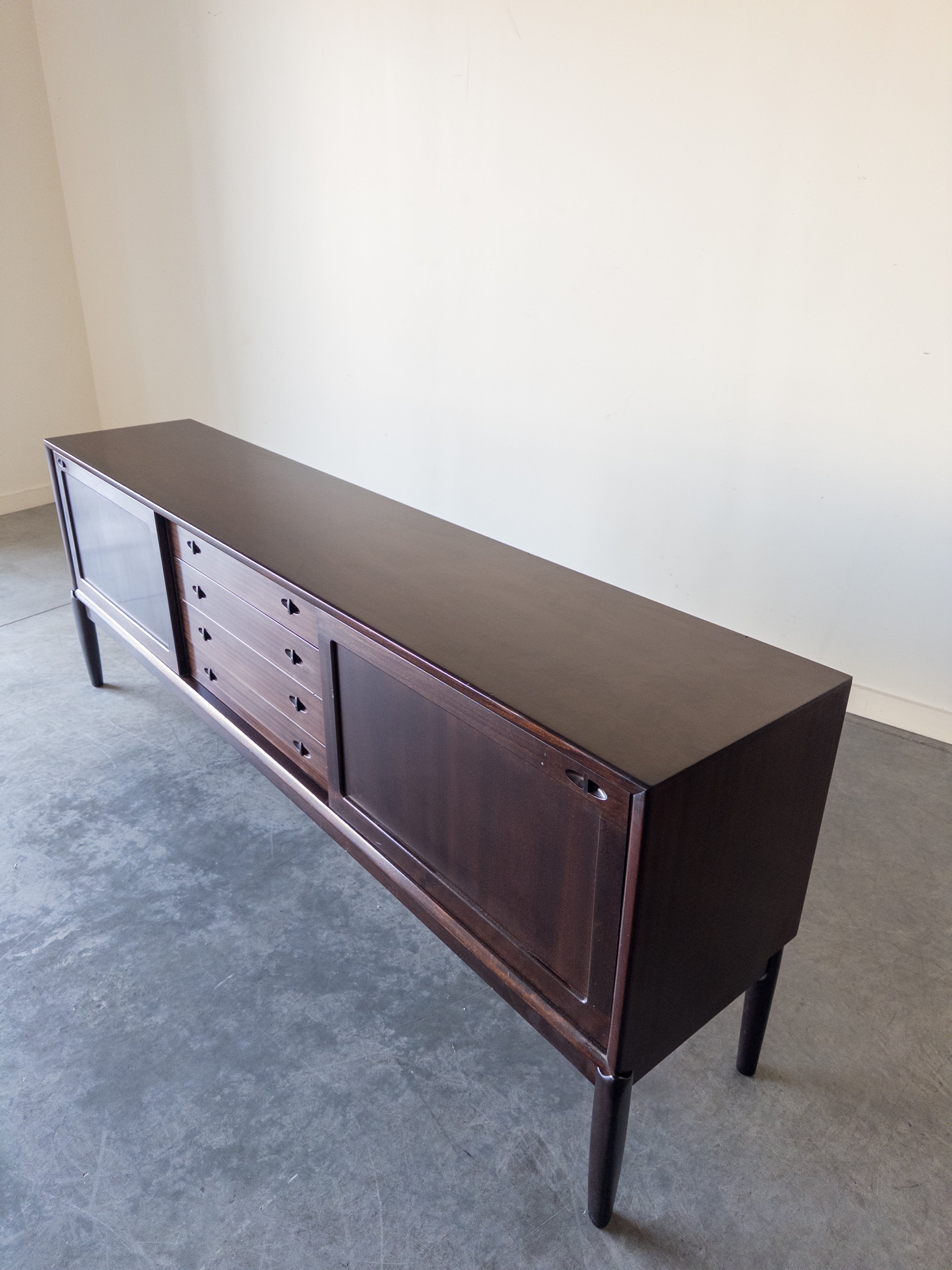 H.W. Klein For Bramin Rosewood Sideboard