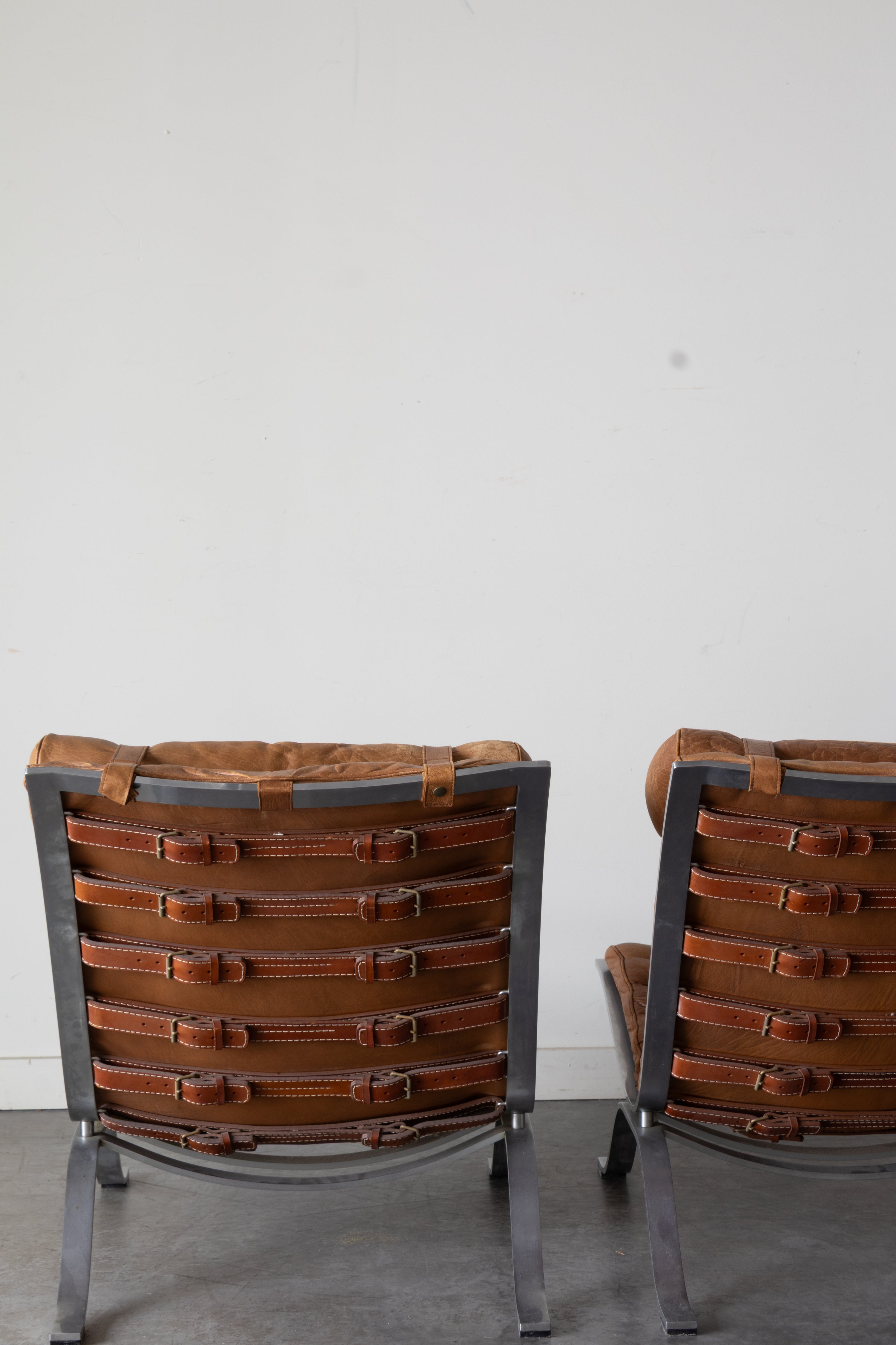 Pair of Ari Lounge Chairs by Arne Norell, 1966