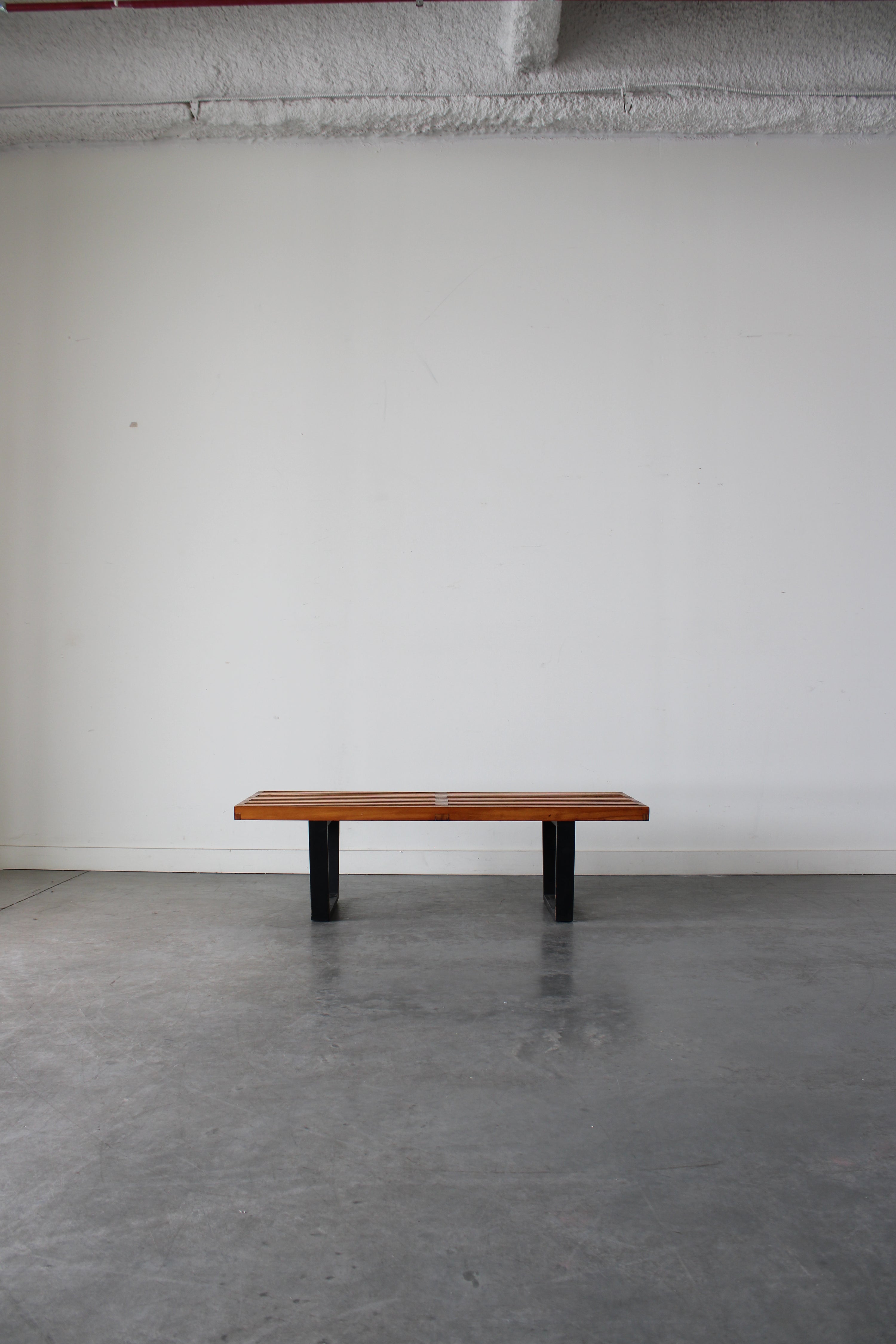 Slat platform bench by George Nelson for Heman Miller