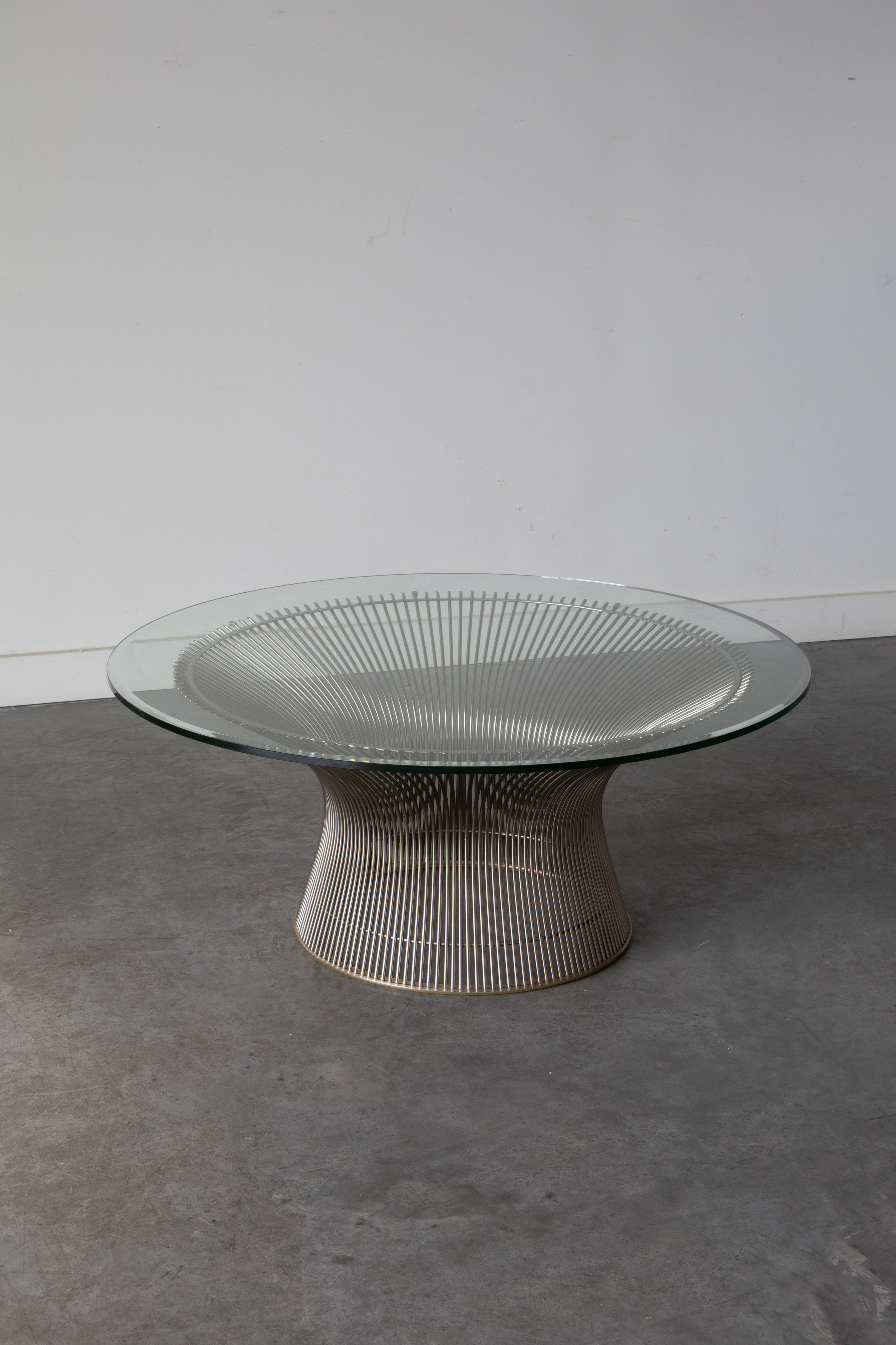 Platner Coffee Table, Model 3714T By Warren Platner for Knoll