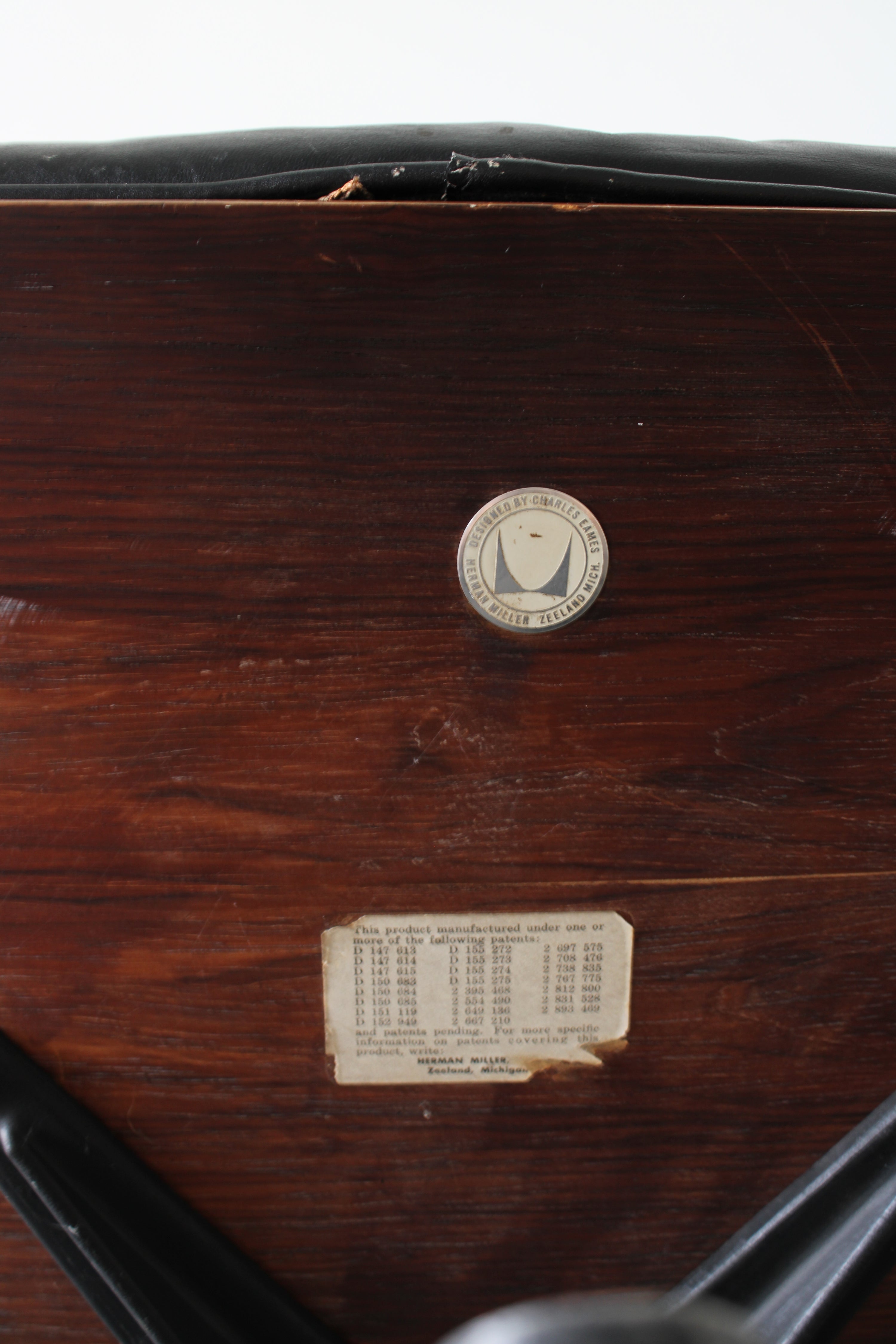 Eames Leather Lounge Chair by Charles & Ray Eames for Herman Miller