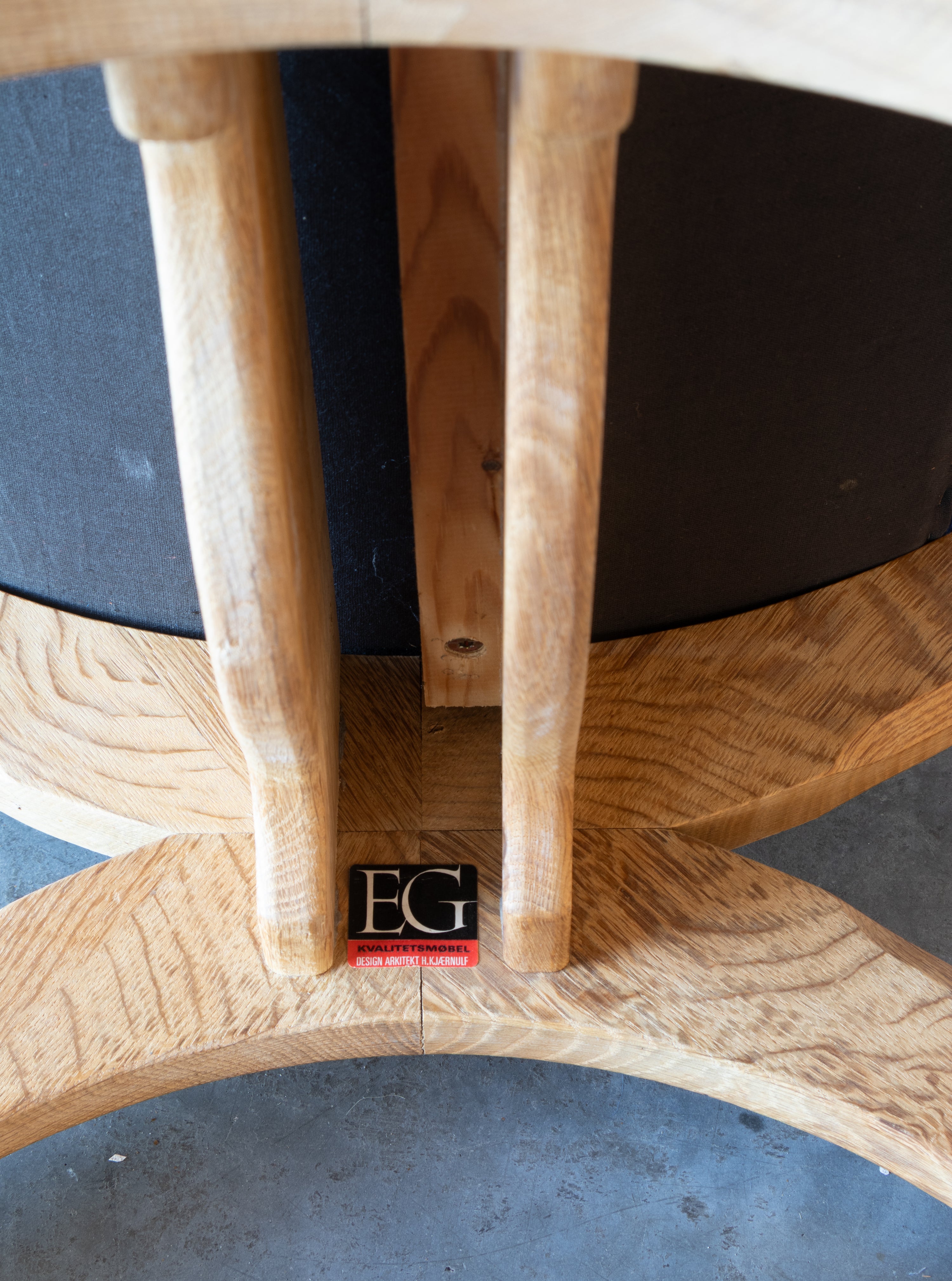 Oak Armchair by Henning Kjærnulf for EG Kvalitetsmøbel, 1960s