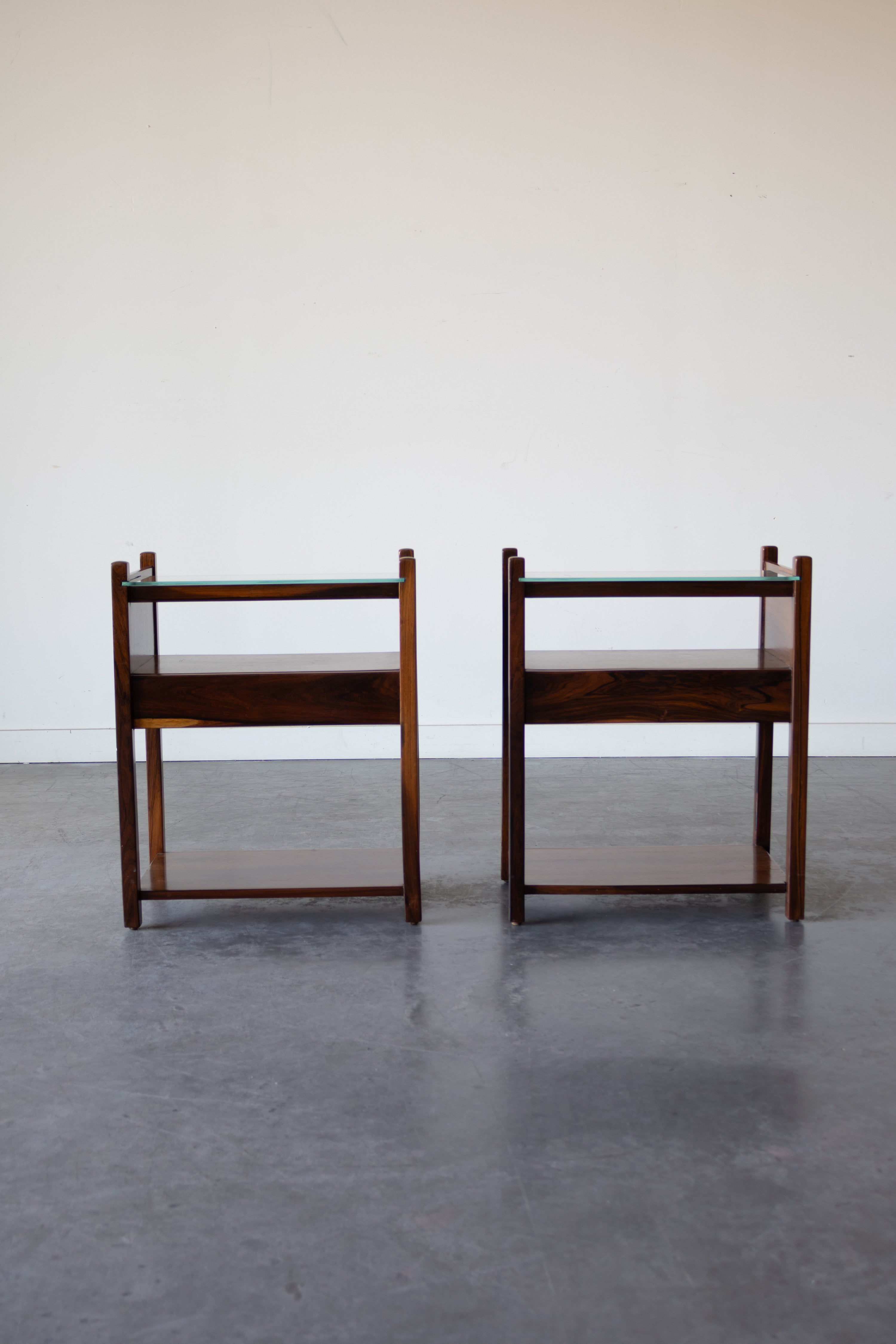 "Yara" Bedside Tables by Sergio Rodrigues