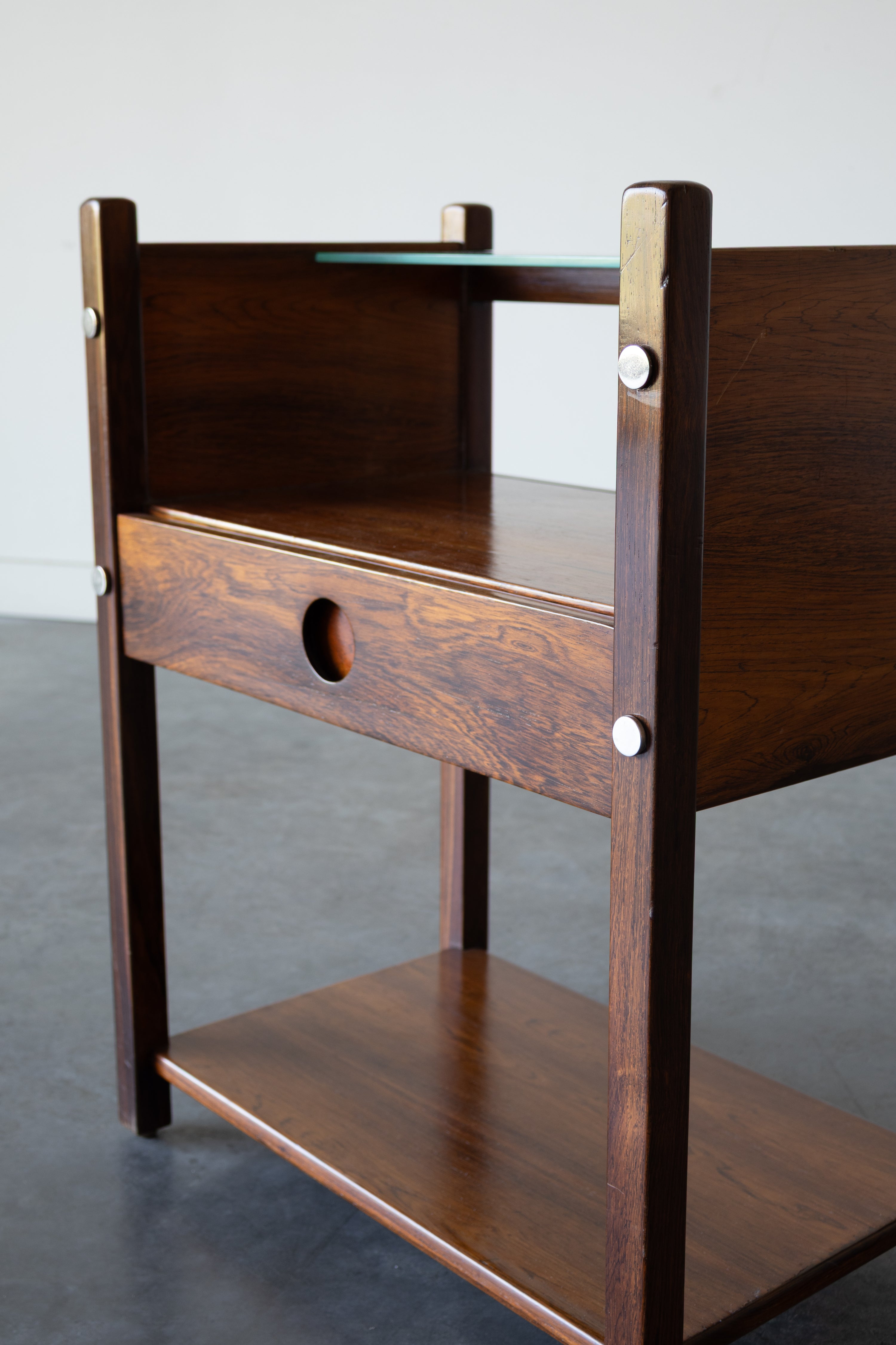"Yara" Bedside Tables by Sergio Rodrigues