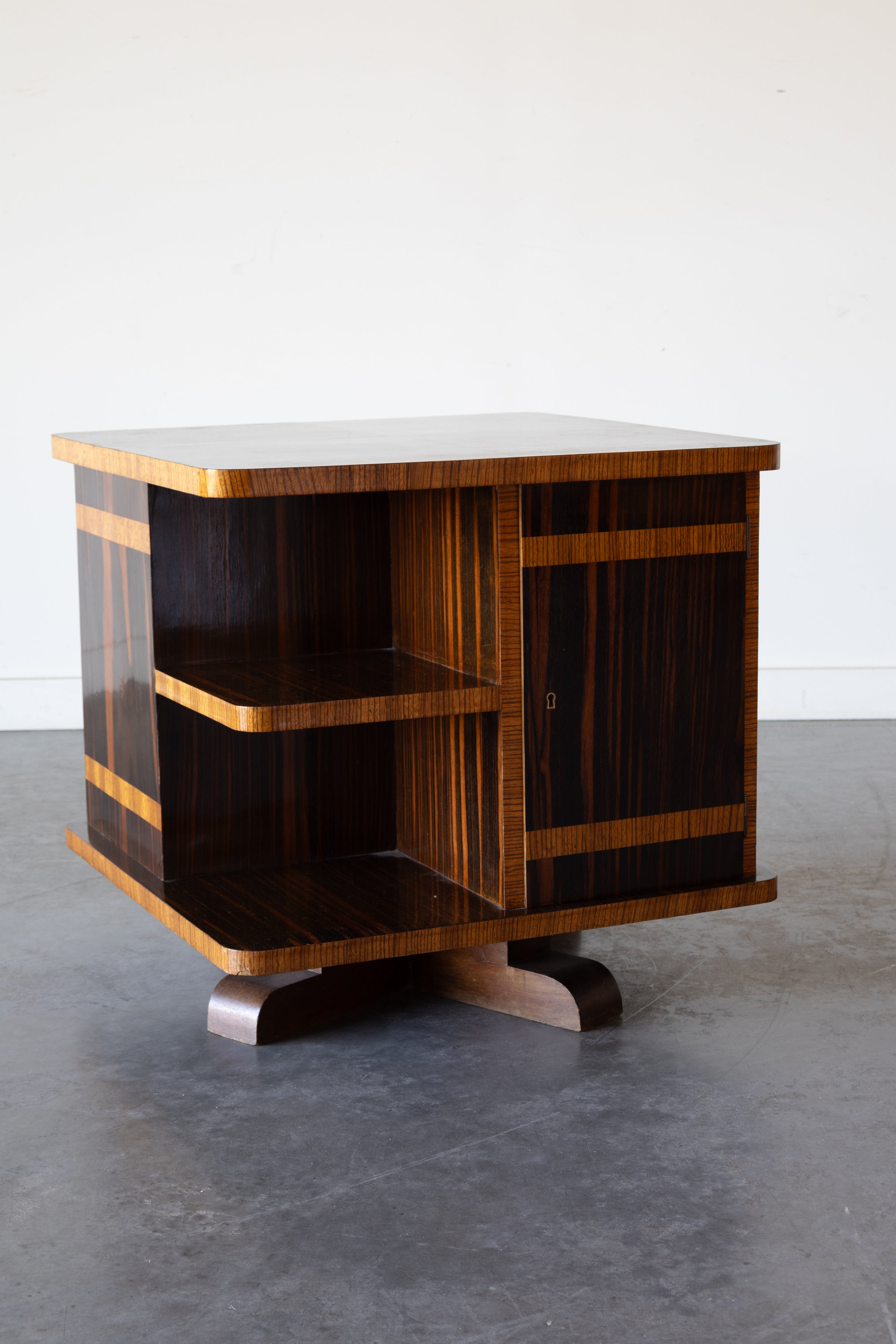 Art Deco Rotating Cabinet