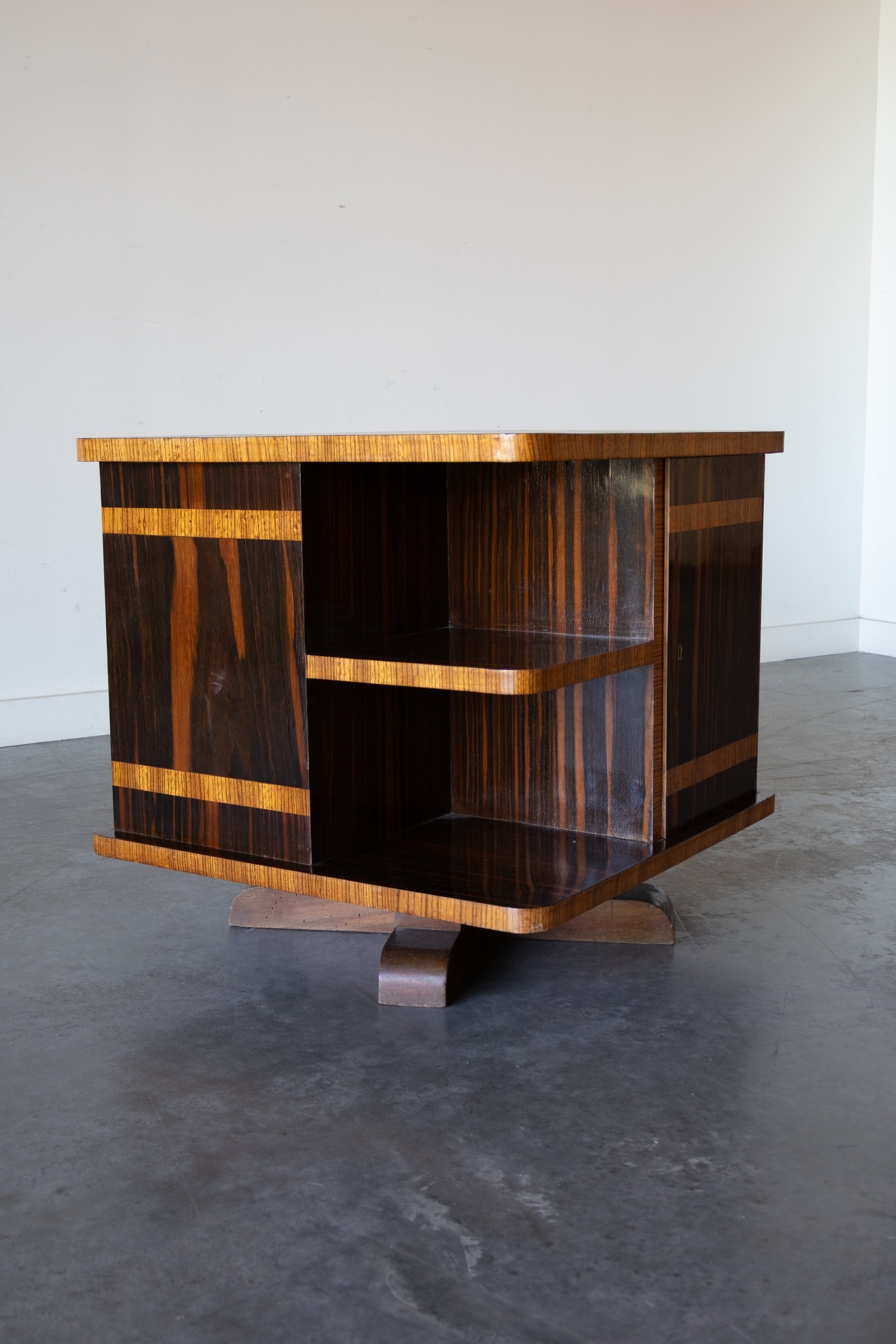 Art Deco Rotating Cabinet