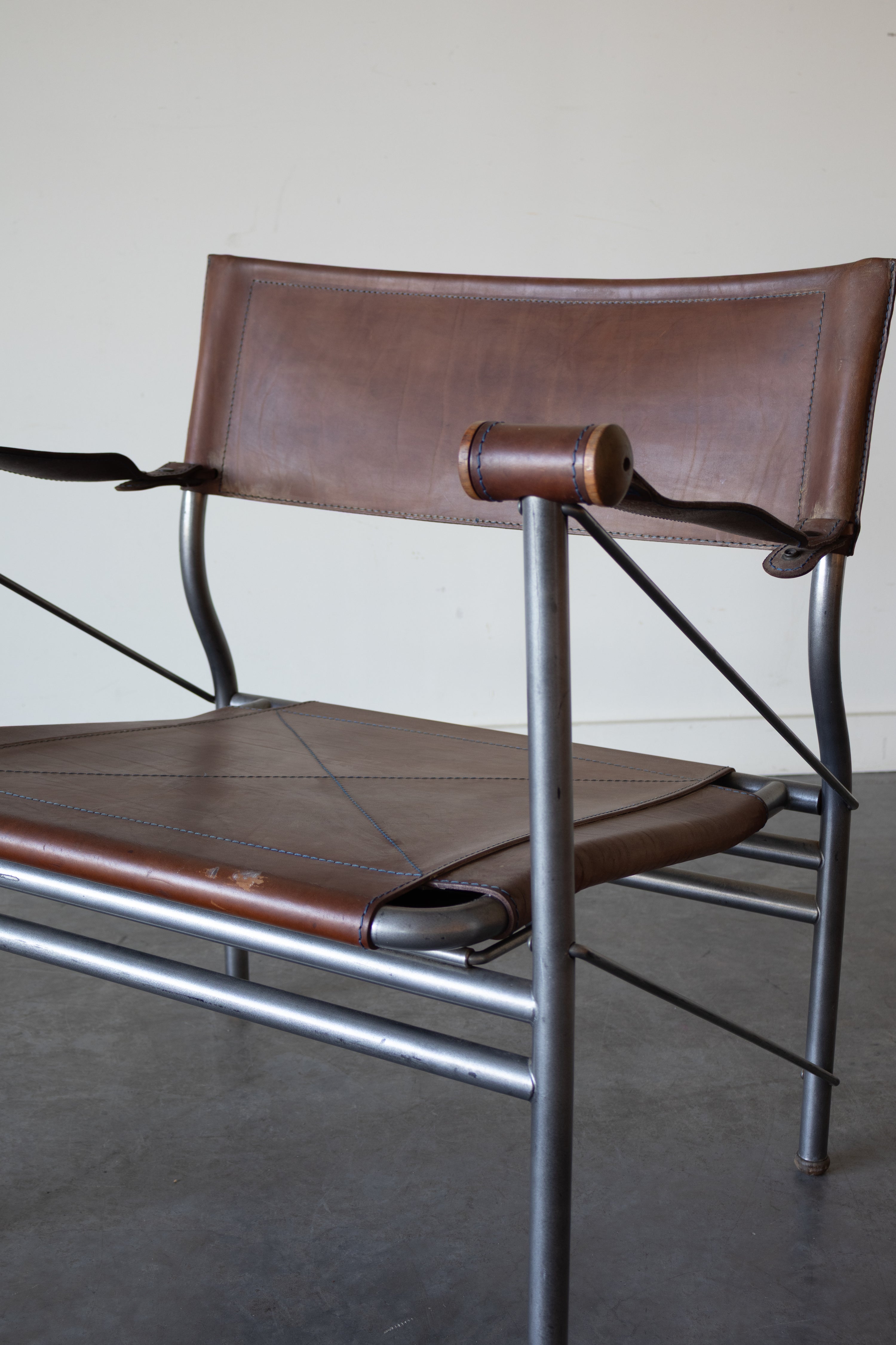 907 Folding Safari Lounge Chair by Joe Colombo, 1970s