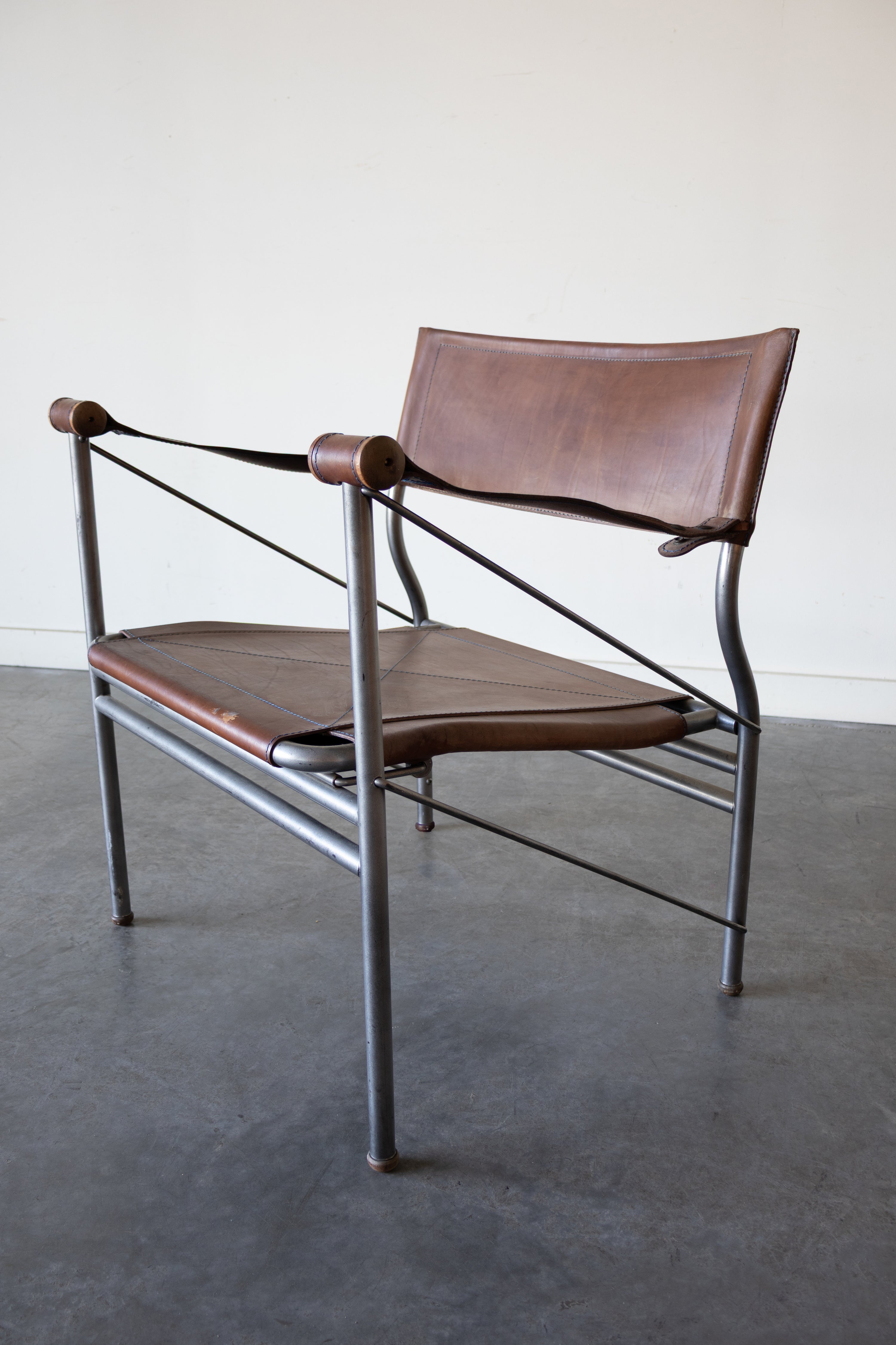 907 Folding Safari Lounge Chair by Joe Colombo, 1970s