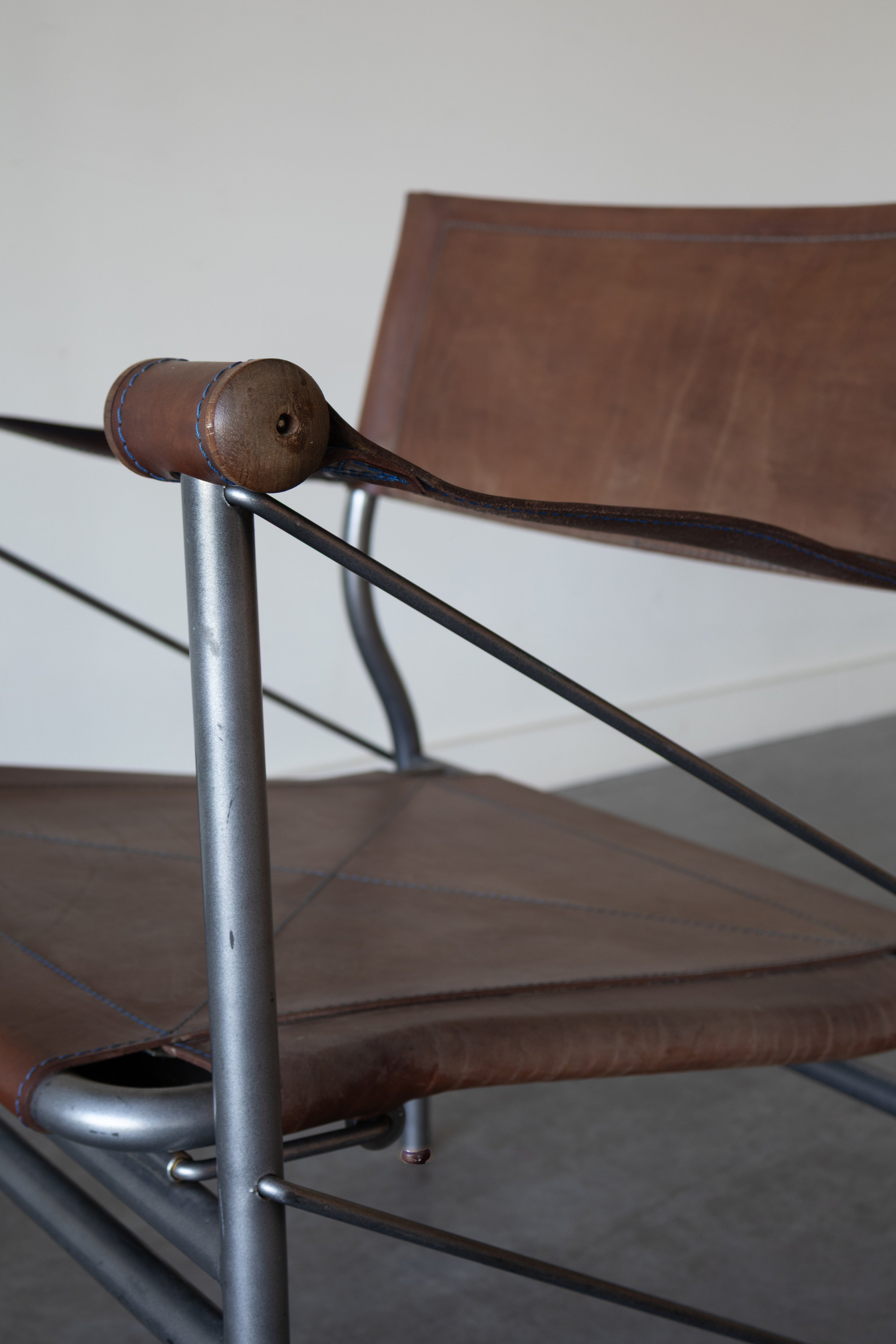 907 Folding Safari Lounge Chair by Joe Colombo, 1970s