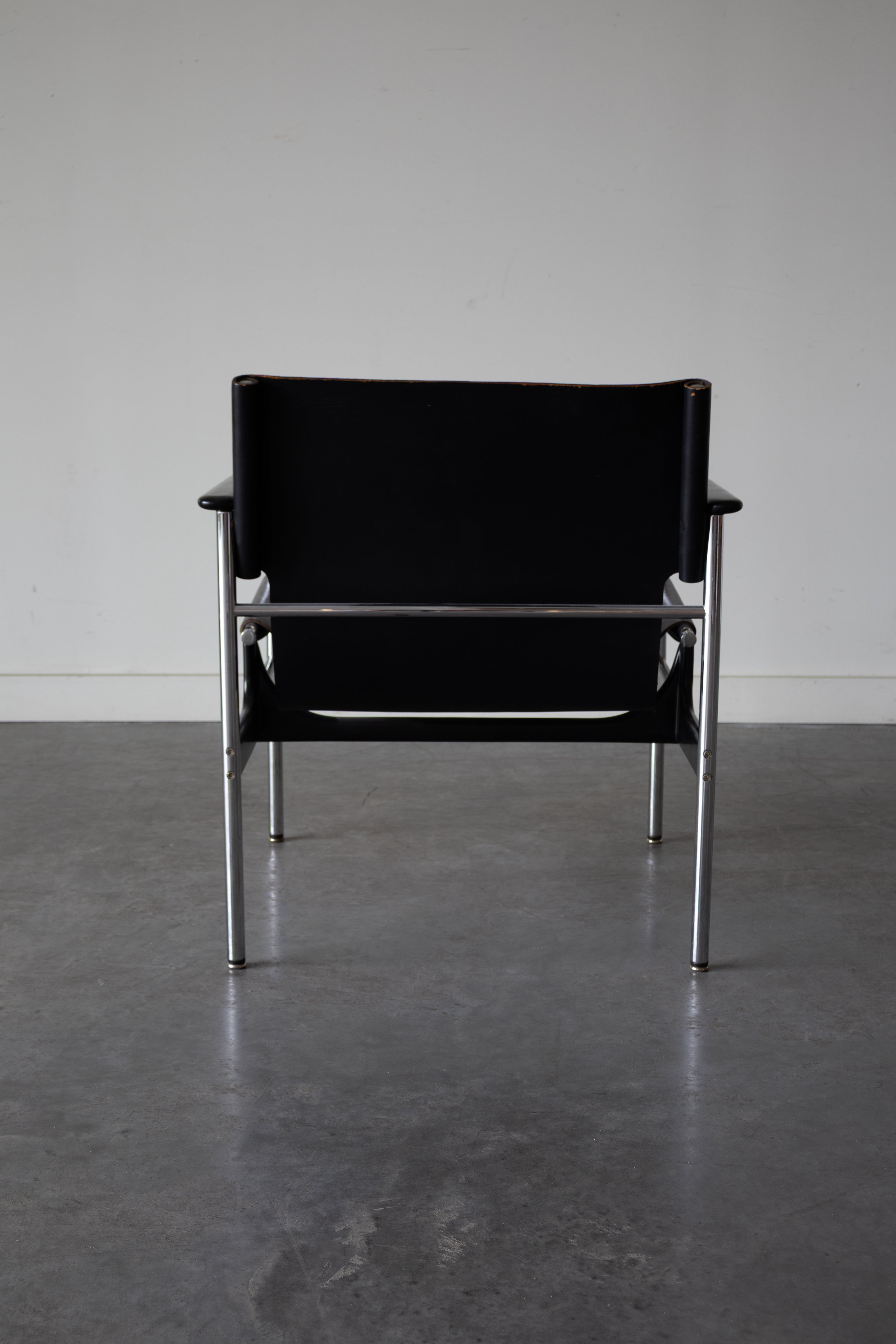 Model 657 Sling Chair by Charles Pollock for Knoll International