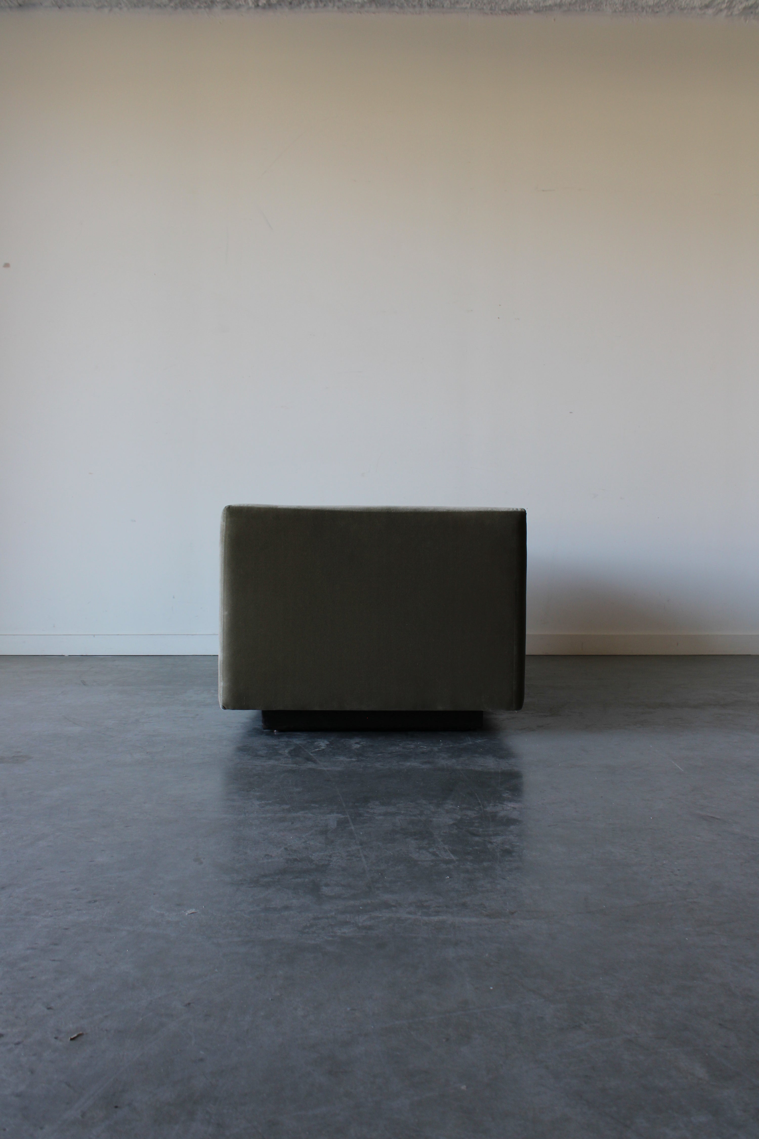 'Elliptique' Sofa by Bernard Govin, 1965