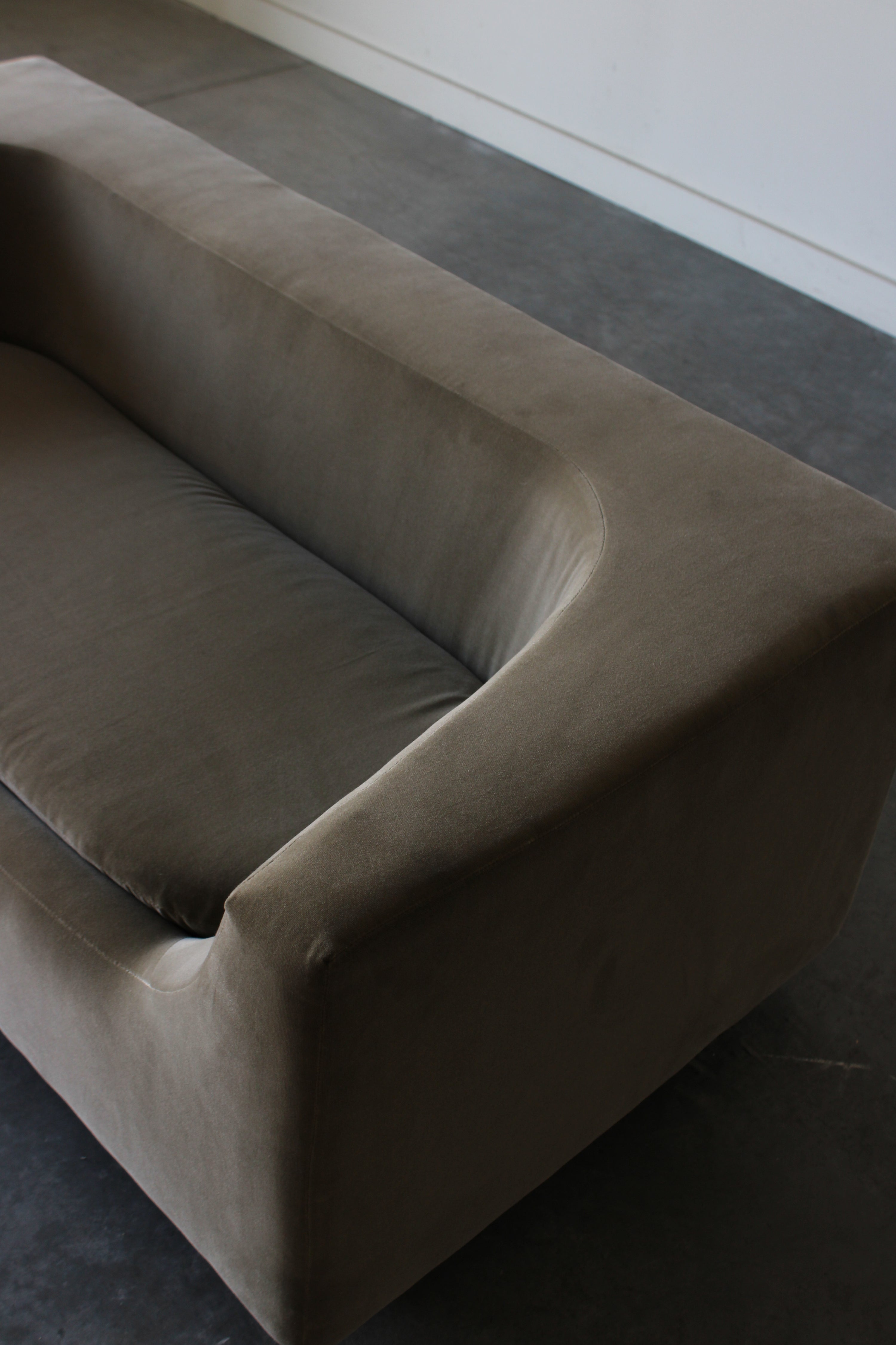 'Elliptique' Sofa by Bernard Govin, 1965