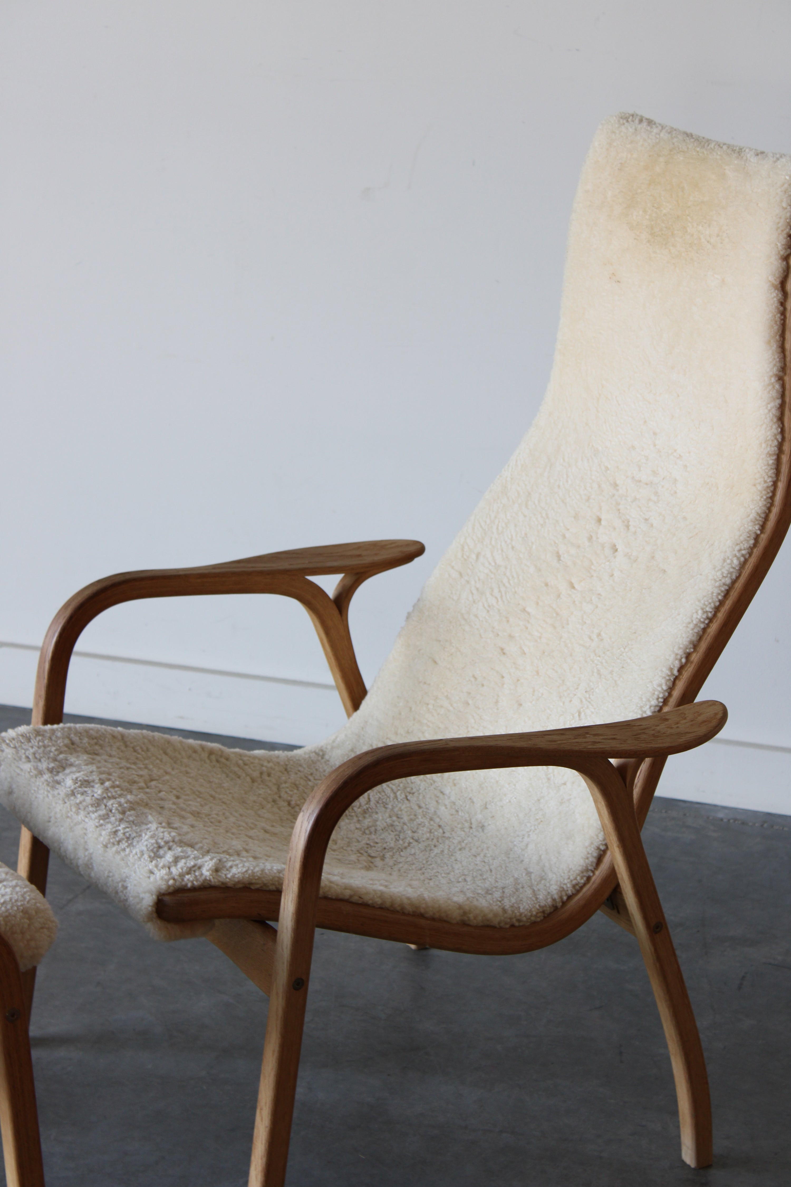Lamino Easy Chair and ottoman by Yngve Ekström for Swedese, 1956