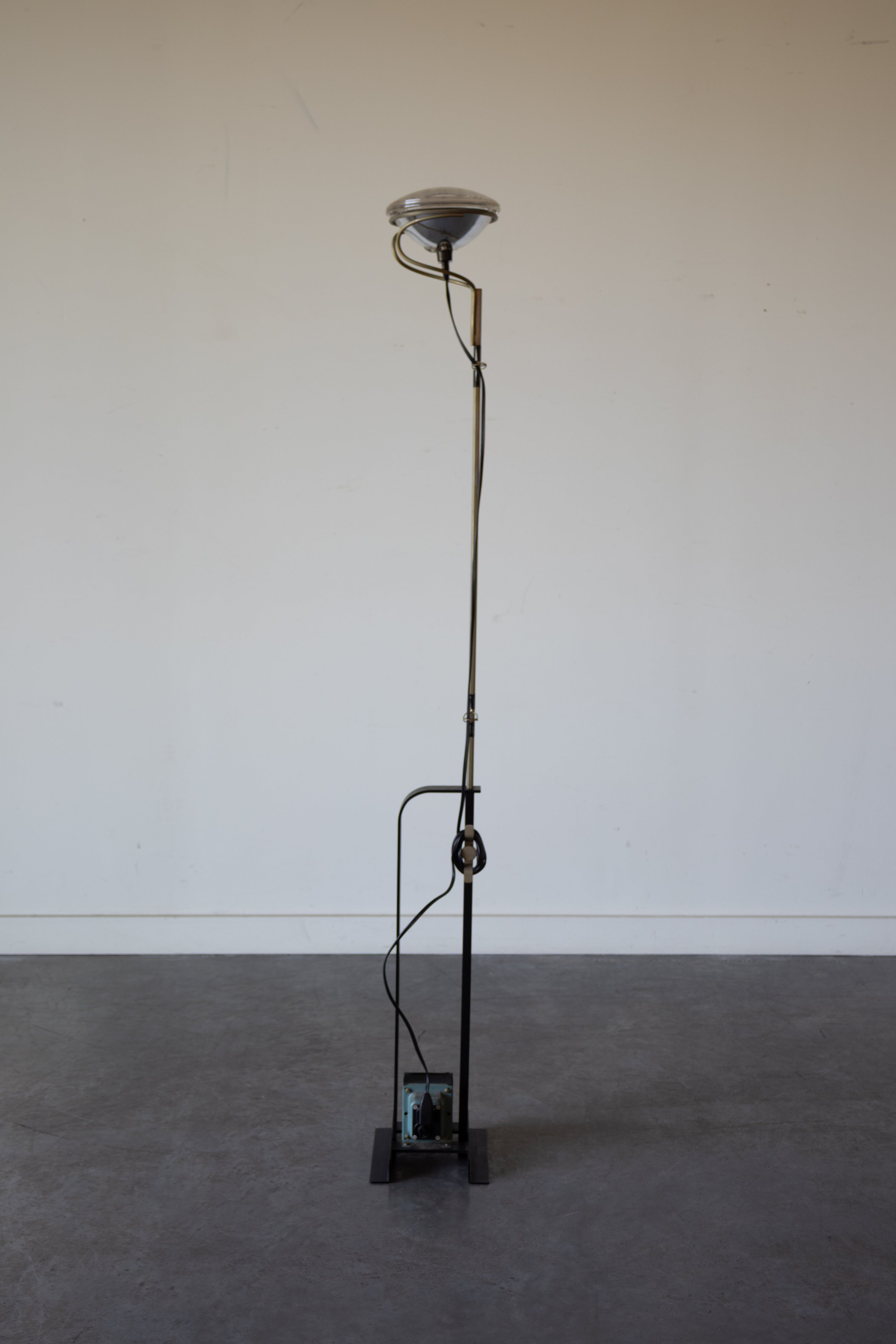'Toio' Floor Lamp by Achille & Pier Giacomo Castiglioni for Flos, Italy 1960s
