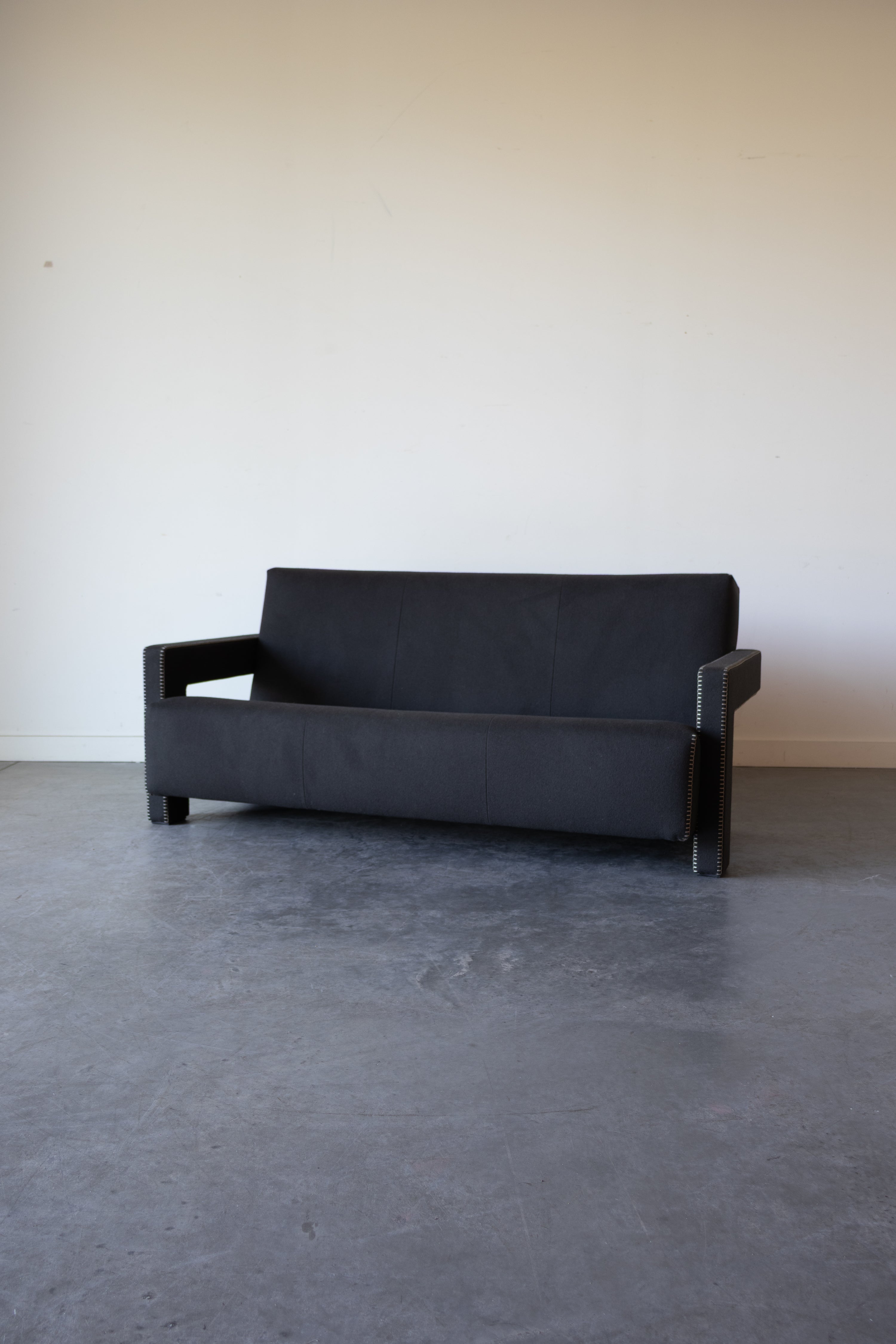 'Utrecht' Sofa by Gerrit Rietveld for Cassina, 1988