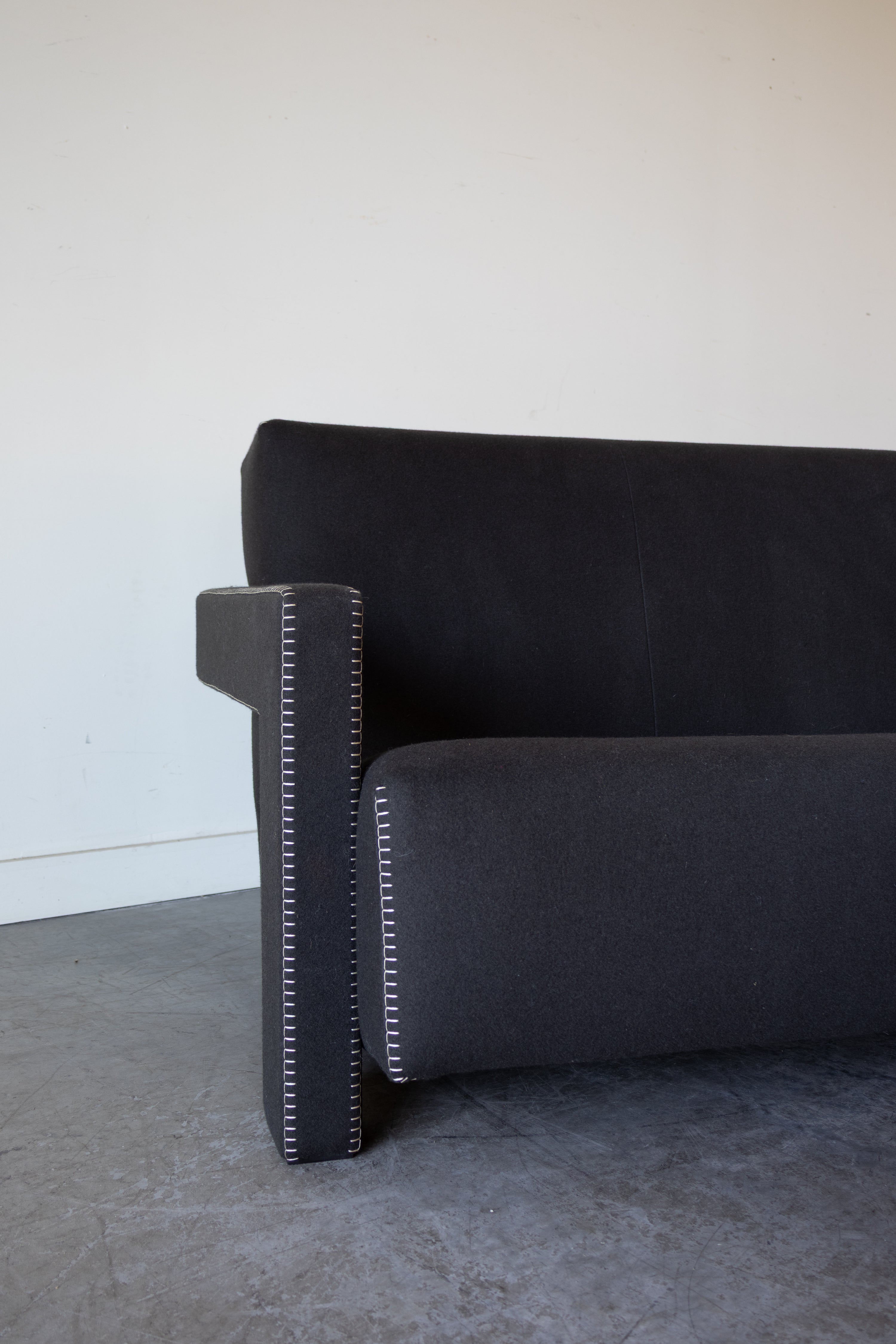 'Utrecht' Sofa by Gerrit Rietveld for Cassina, 1988