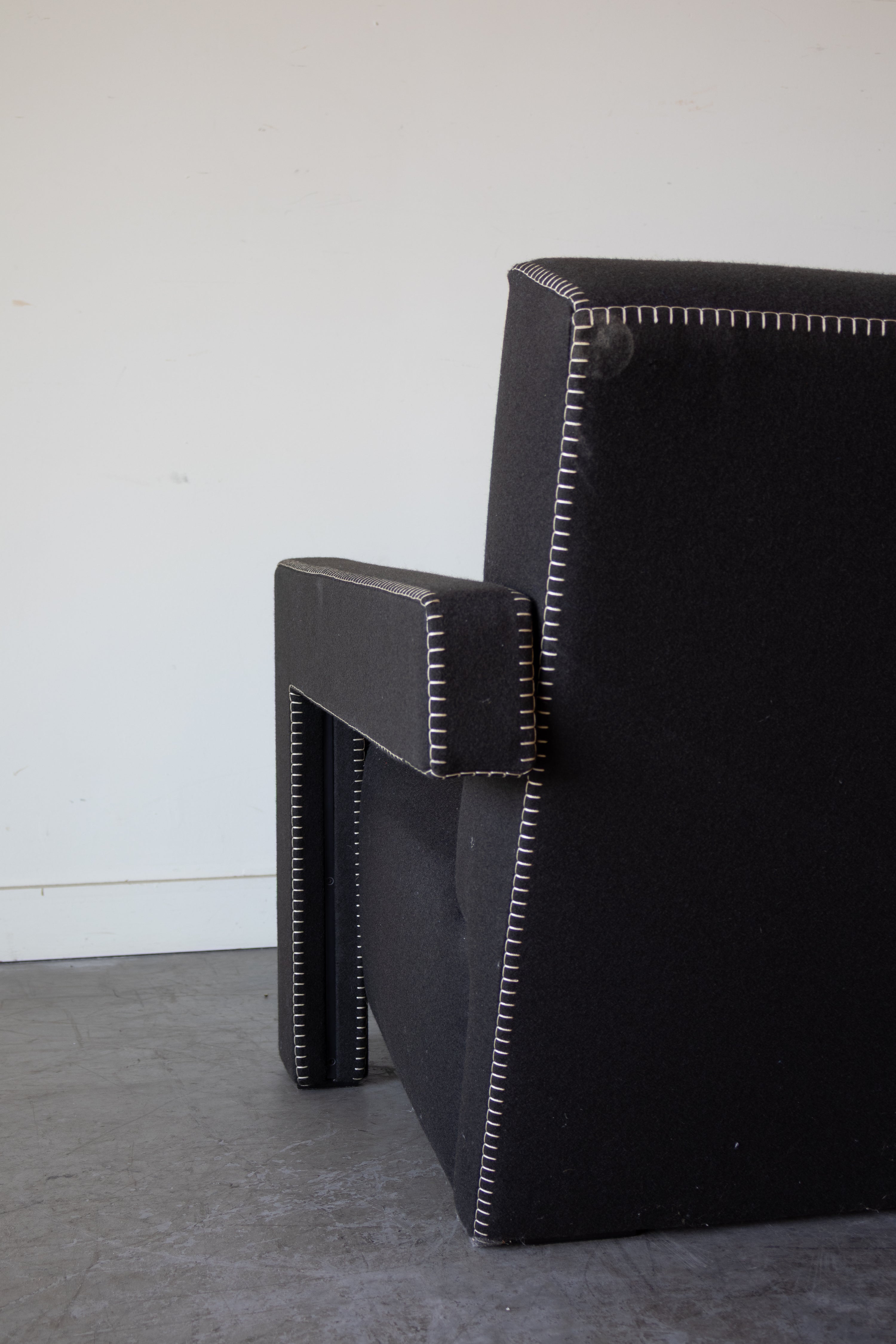 'Utrecht' Sofa by Gerrit Rietveld for Cassina, 1988