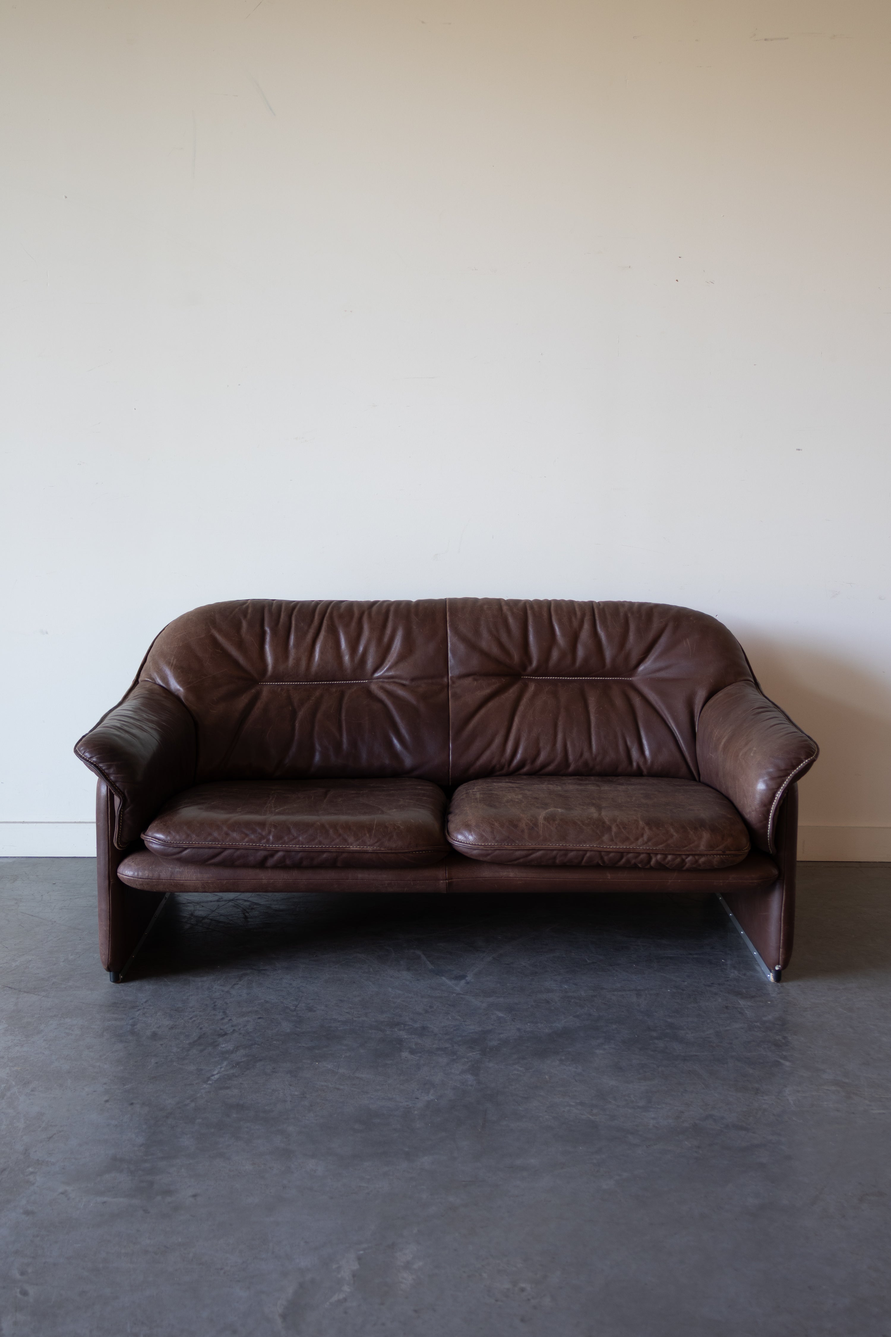 DS-16 Leather Sofa by De Sede