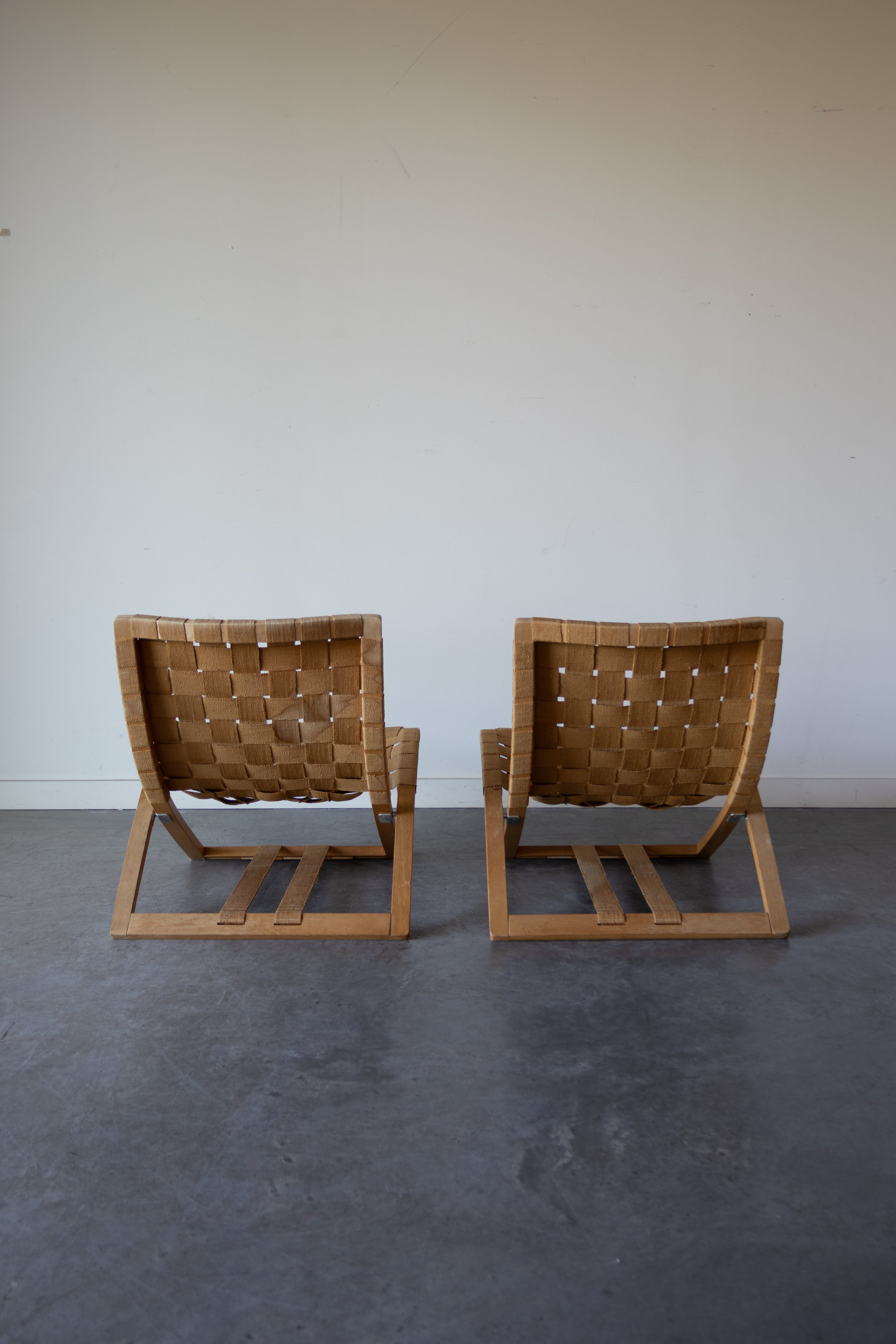 Folding Lounge Chairs by Ingmar Relling for Westnofa, Norway, 1960s