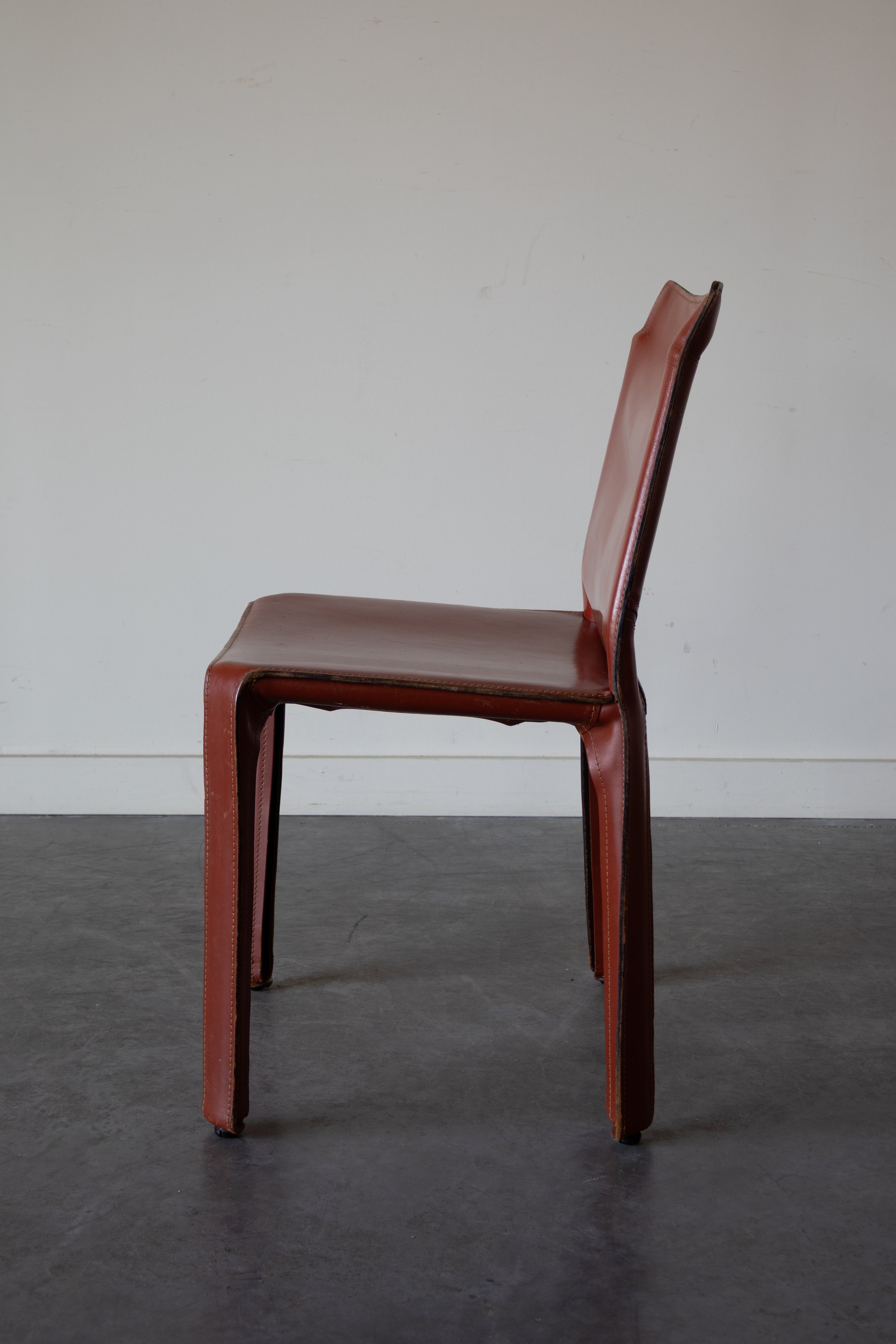Cab 412 dining chair by Mario Bellini for Cassina