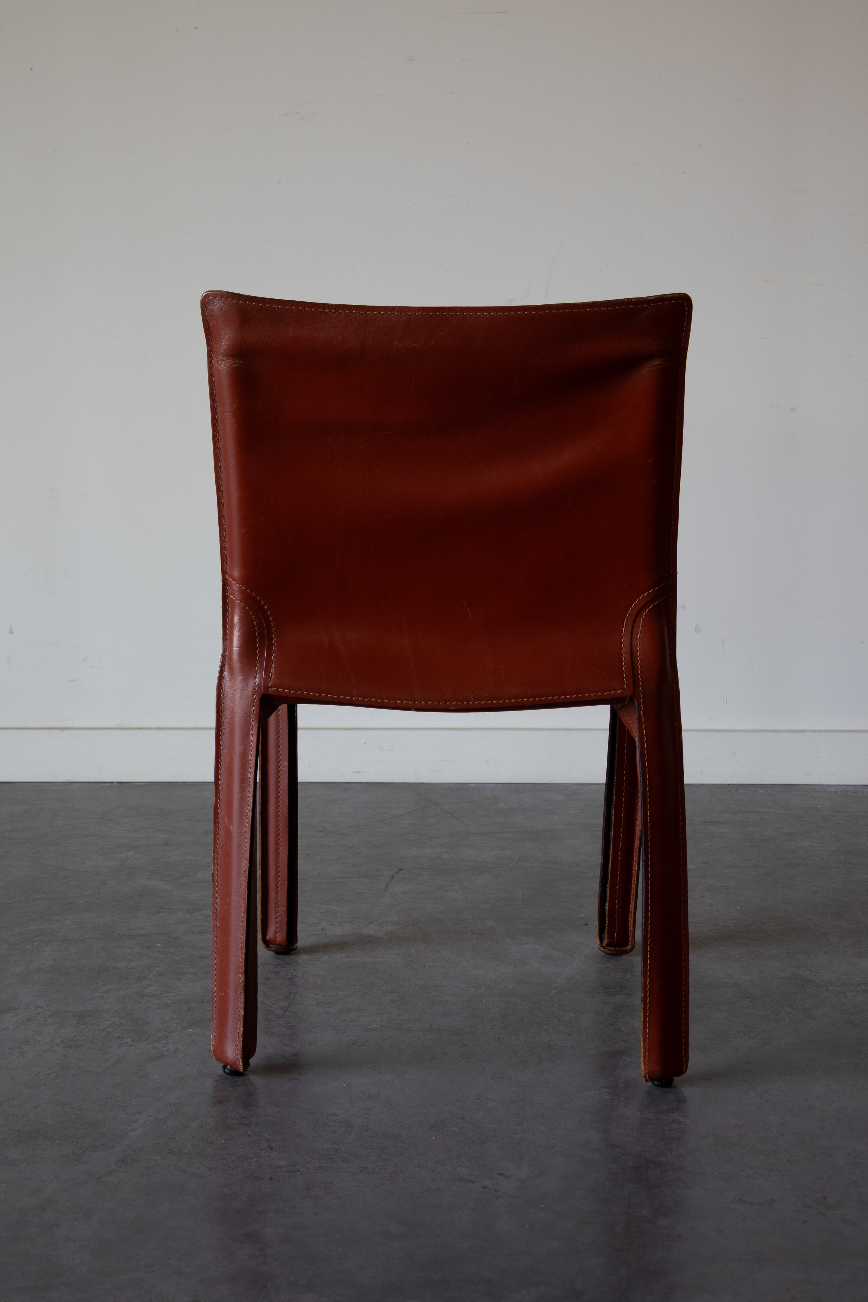 Cab 412 dining chair by Mario Bellini for Cassina
