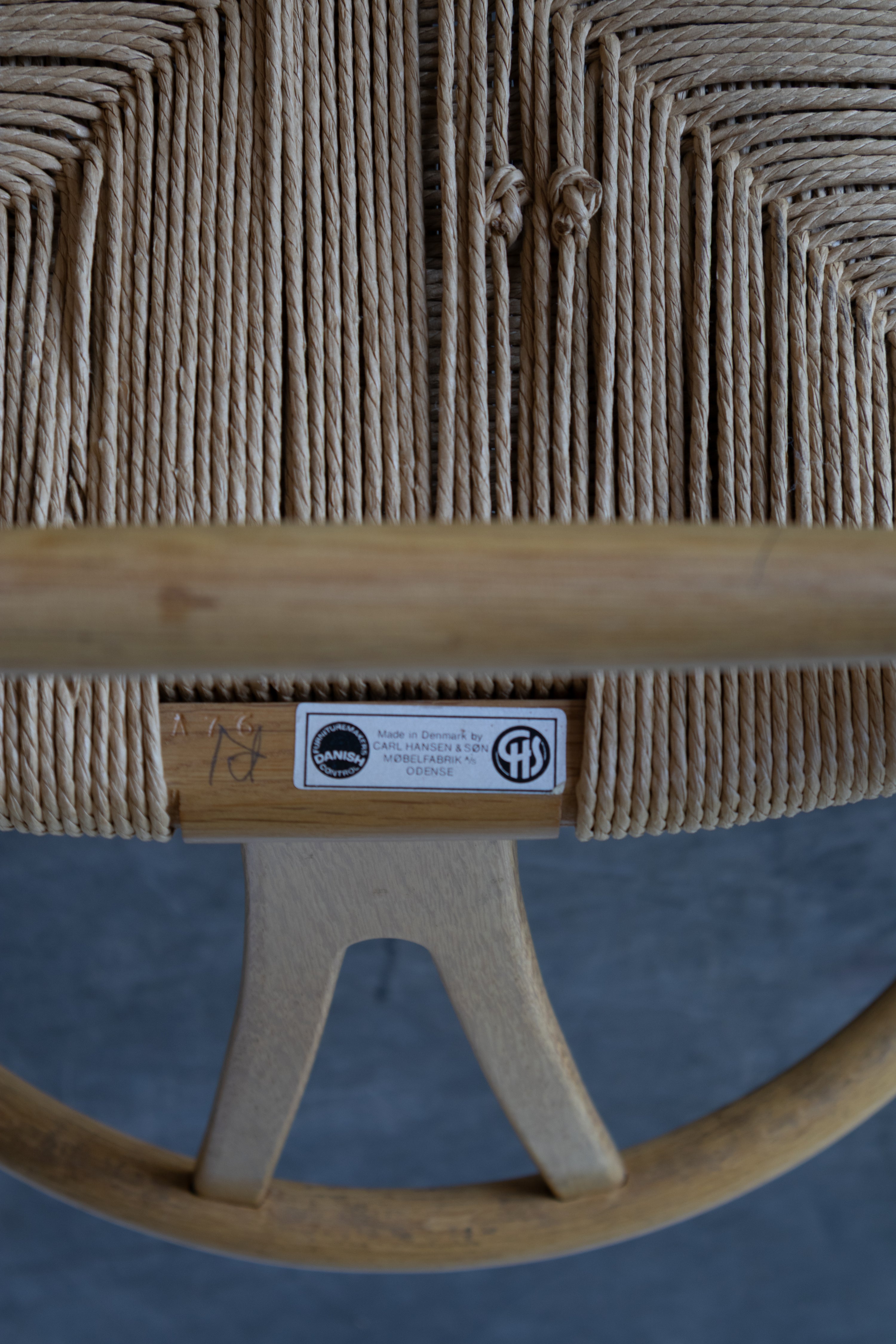 CH24 "Wishbone" Chair by Hans J. Wegner for Carl Hansen & Søn, 1960s